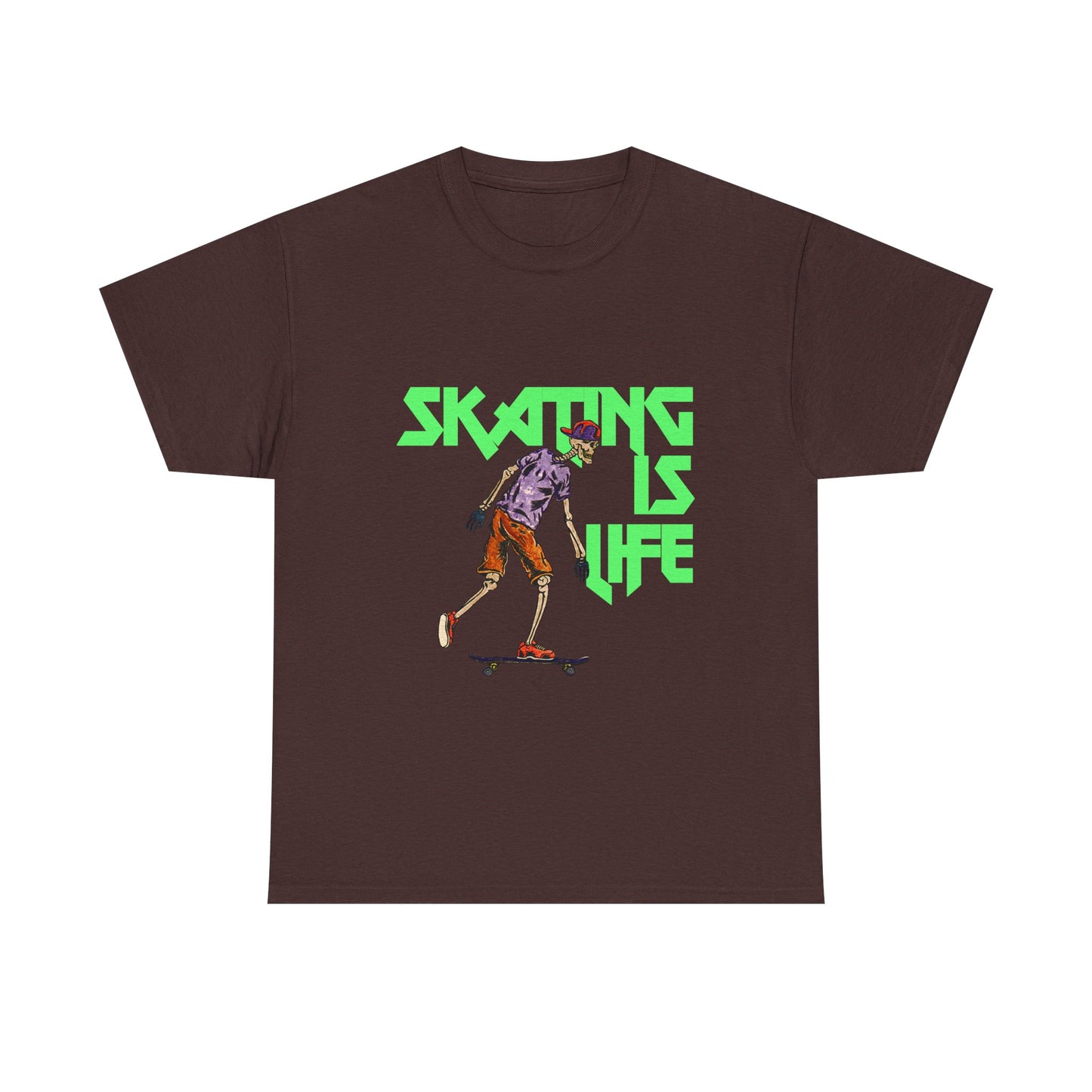 Skating is Life Unisex Heavy Cotton Tee