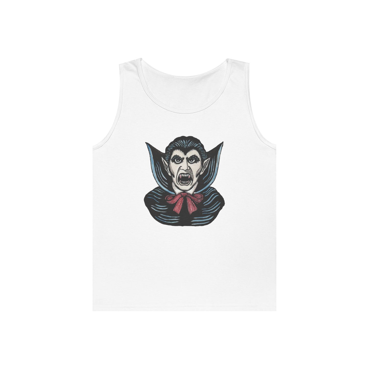 Dracula Unisex Heavy Cotton Tank Top