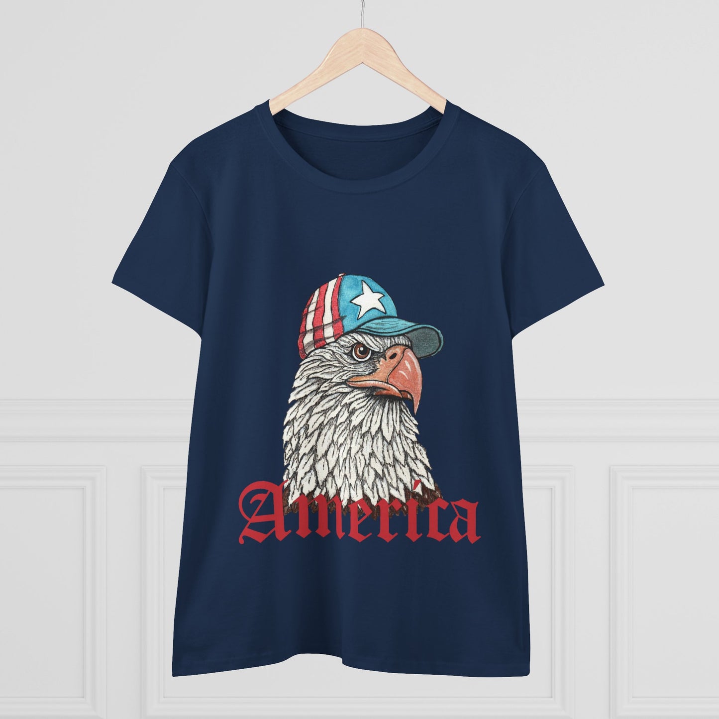 Eagle America Women's Midweight Cotton Tee