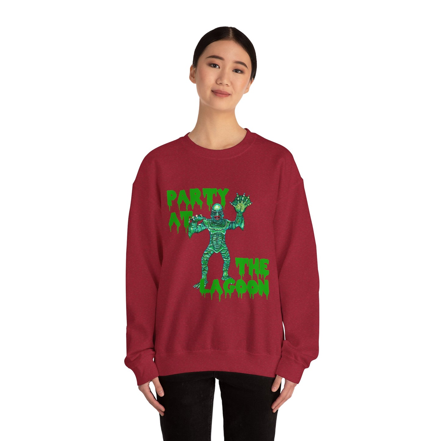 Party at the Lagoon Unisex Heavy Blend™ Crewneck Sweatshirt