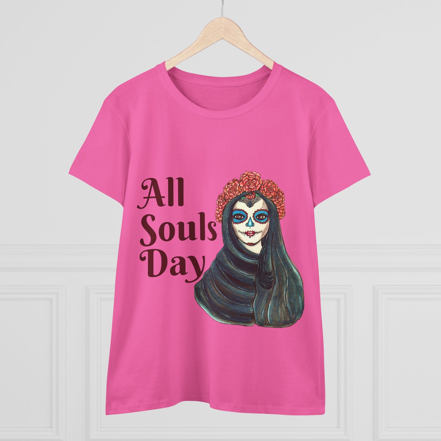 All Souls Day Women's Midweight Cotton Tee