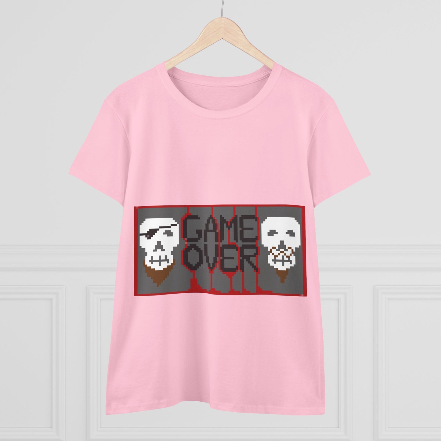 Game Over Women's Midweight Cotton Tee