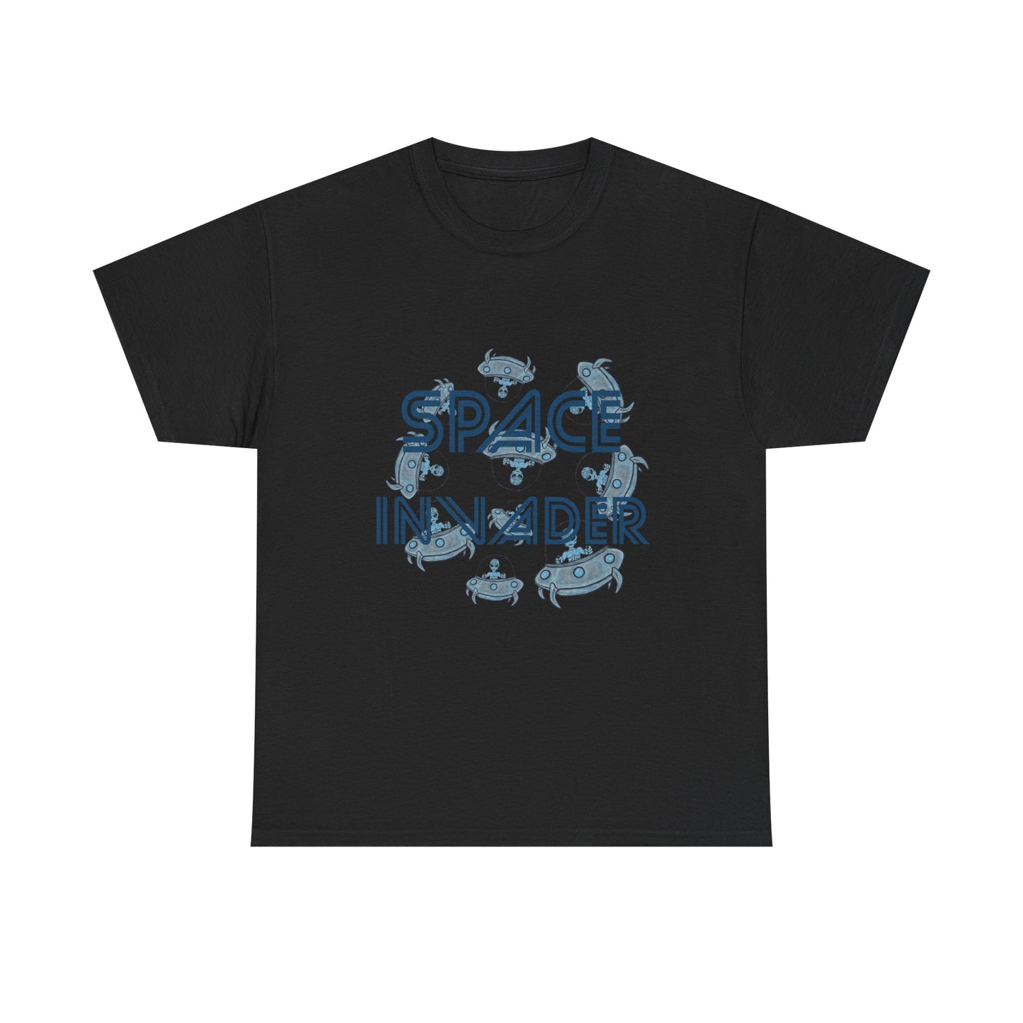 Space Invader Unisex Heavy Cotton Tee