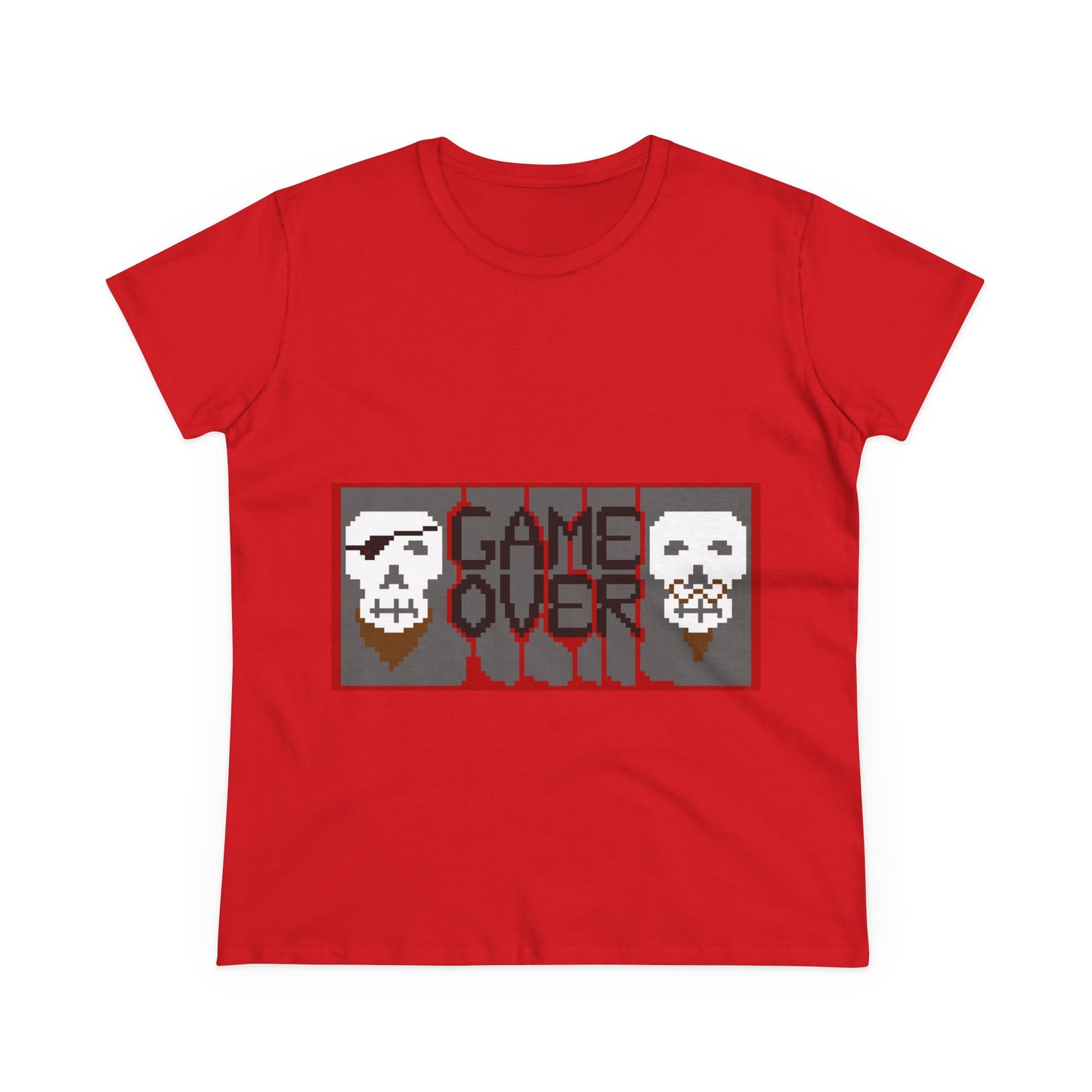 Game Over Women's Midweight Cotton Tee