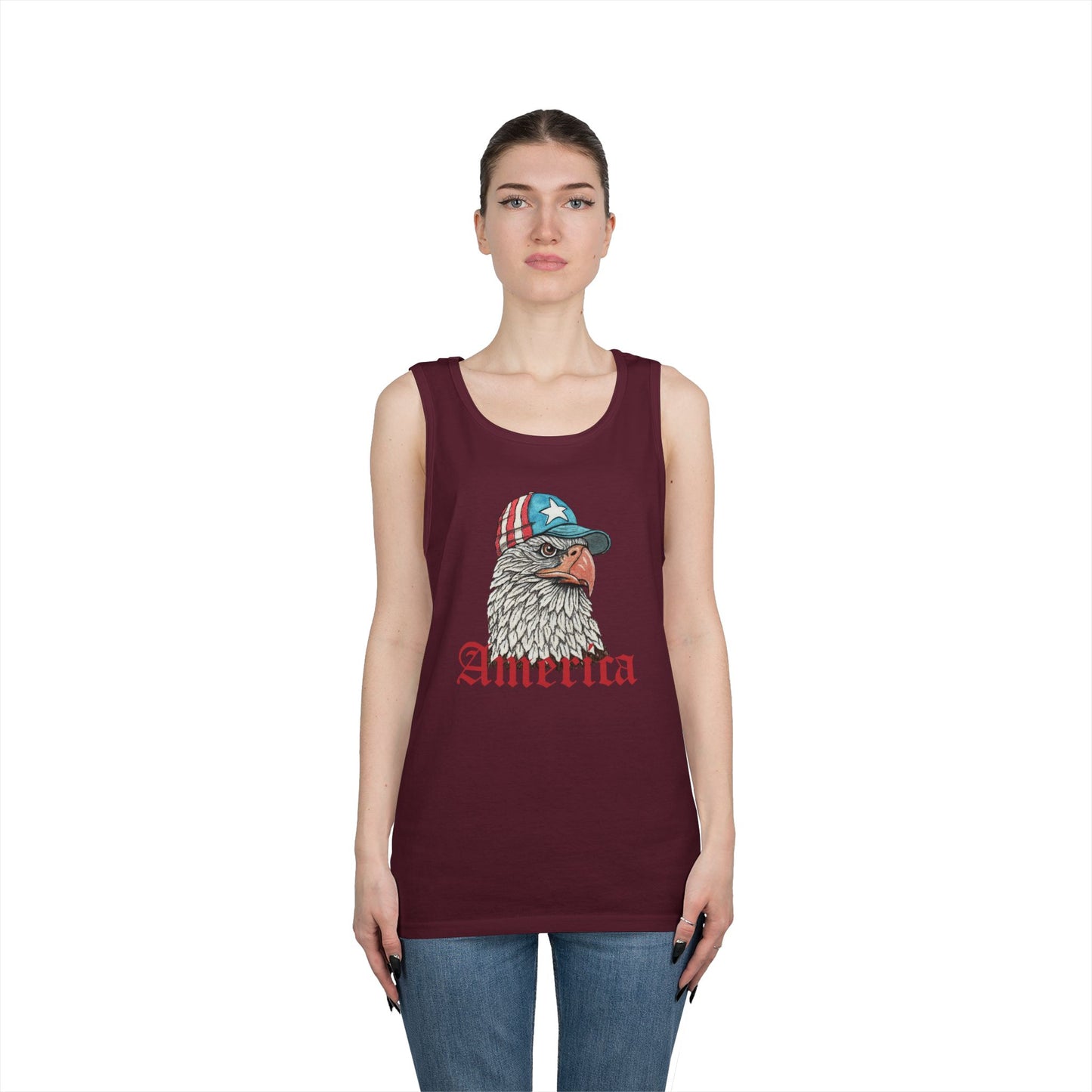 Eagle America Unisex Heavy Cotton Tank Top