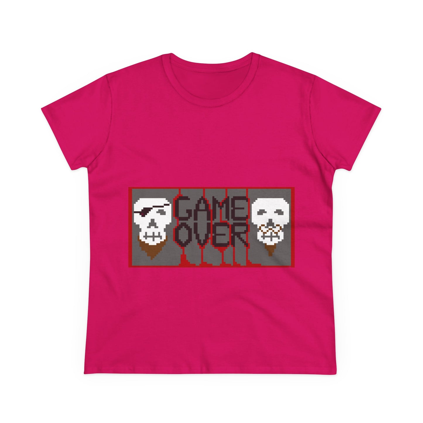 Game Over Women's Midweight Cotton Tee