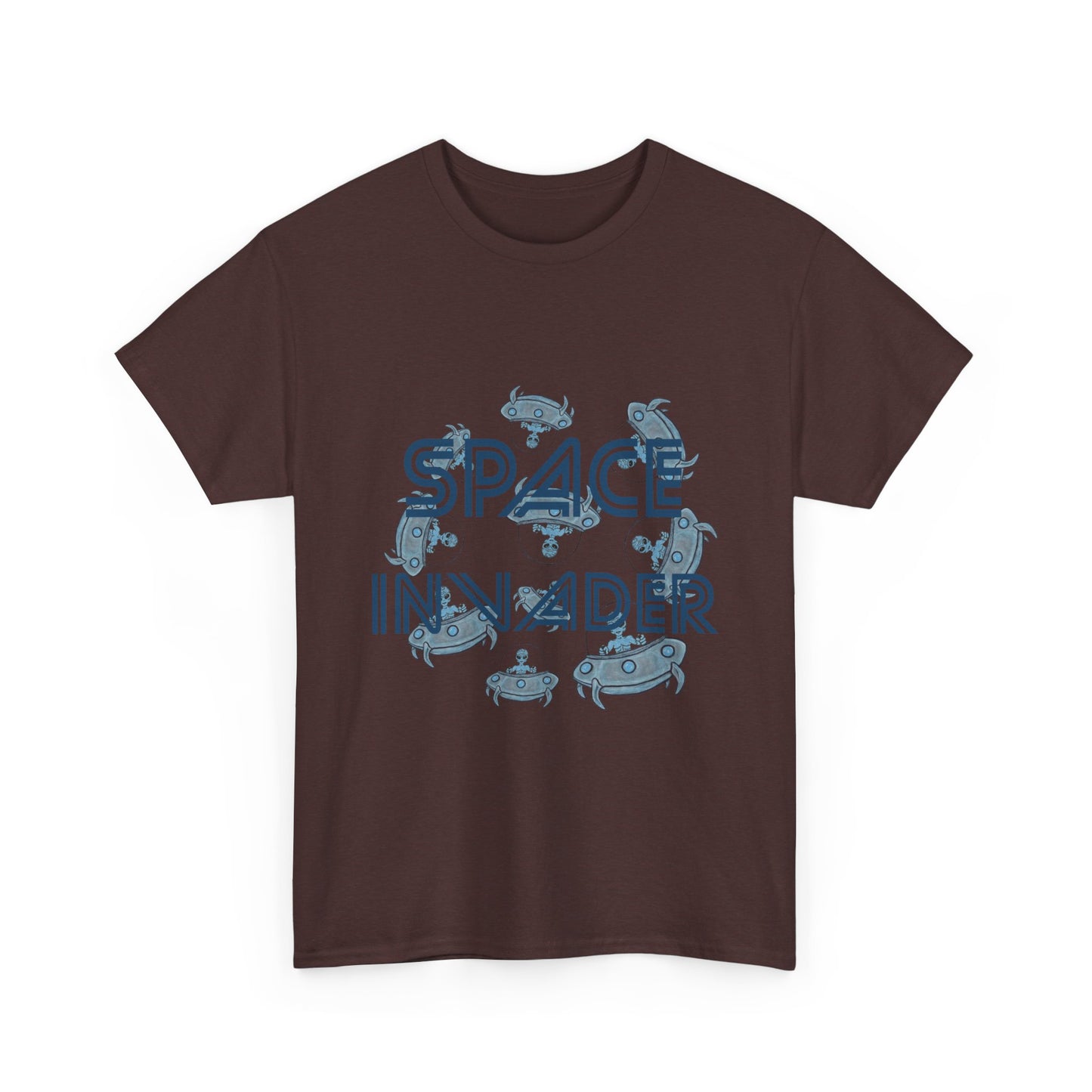 Space Invader Unisex Heavy Cotton Tee