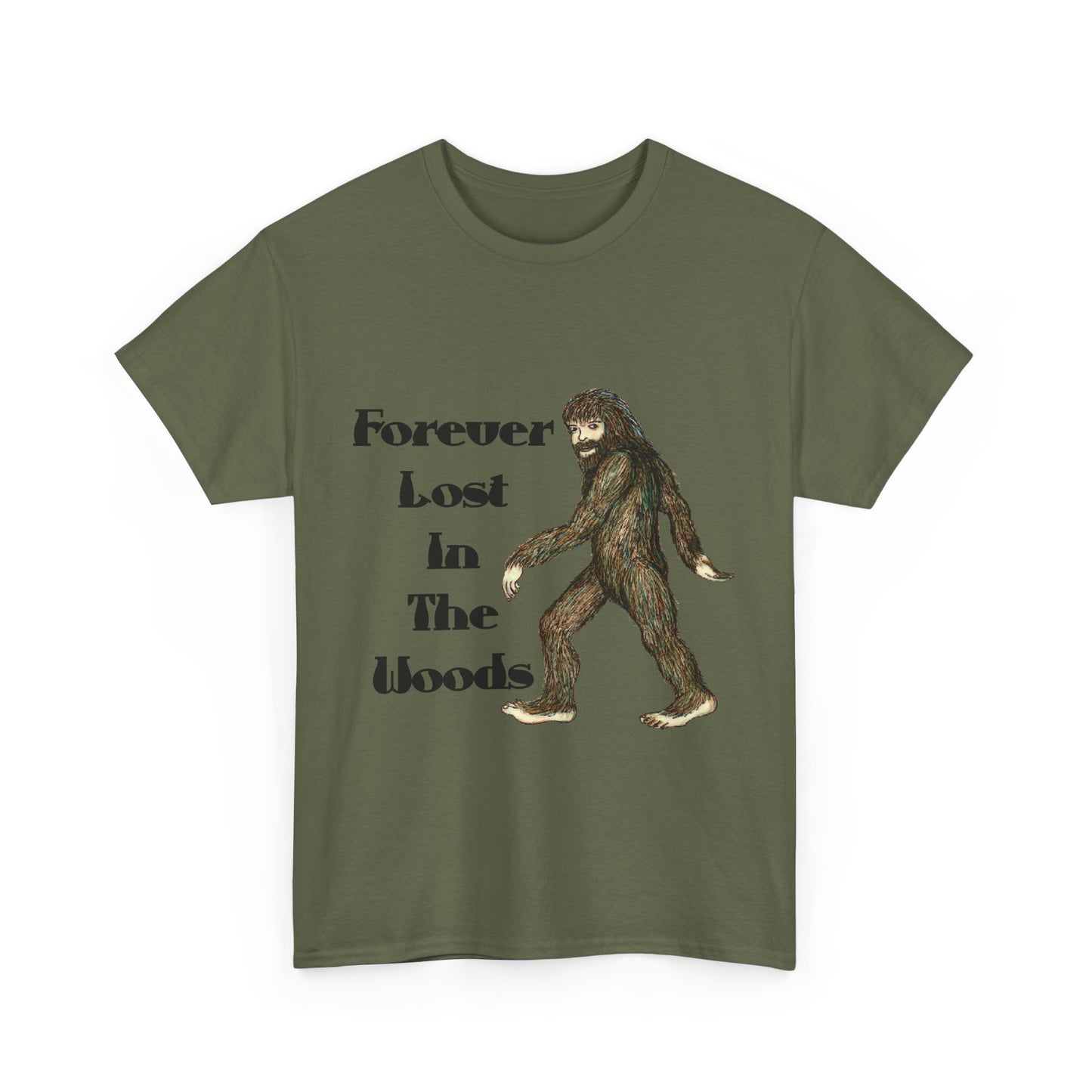 Lost in the Woods Unisex Heavy Cotton Tee