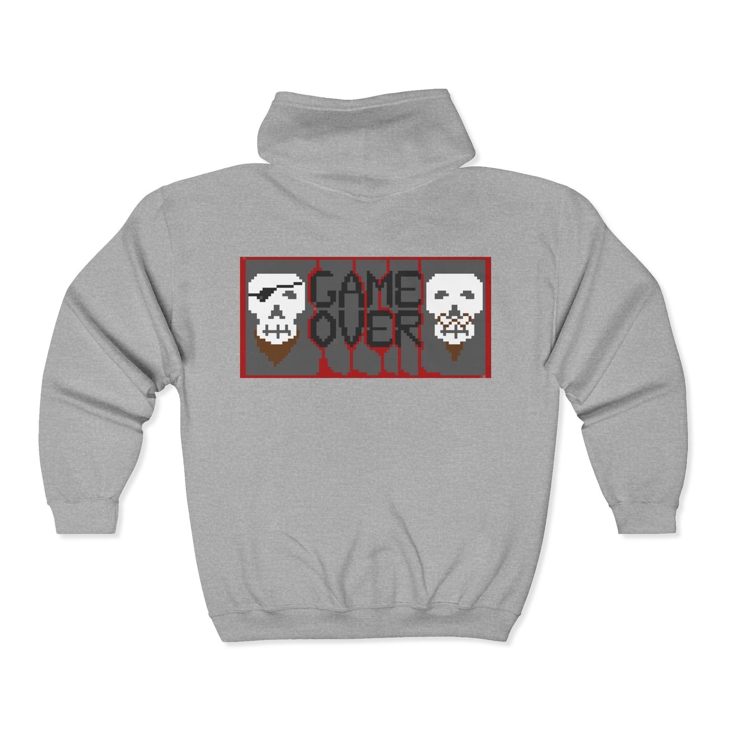 Game Over Unisex Heavy Blend™ Full Zip Hooded Sweatshirt