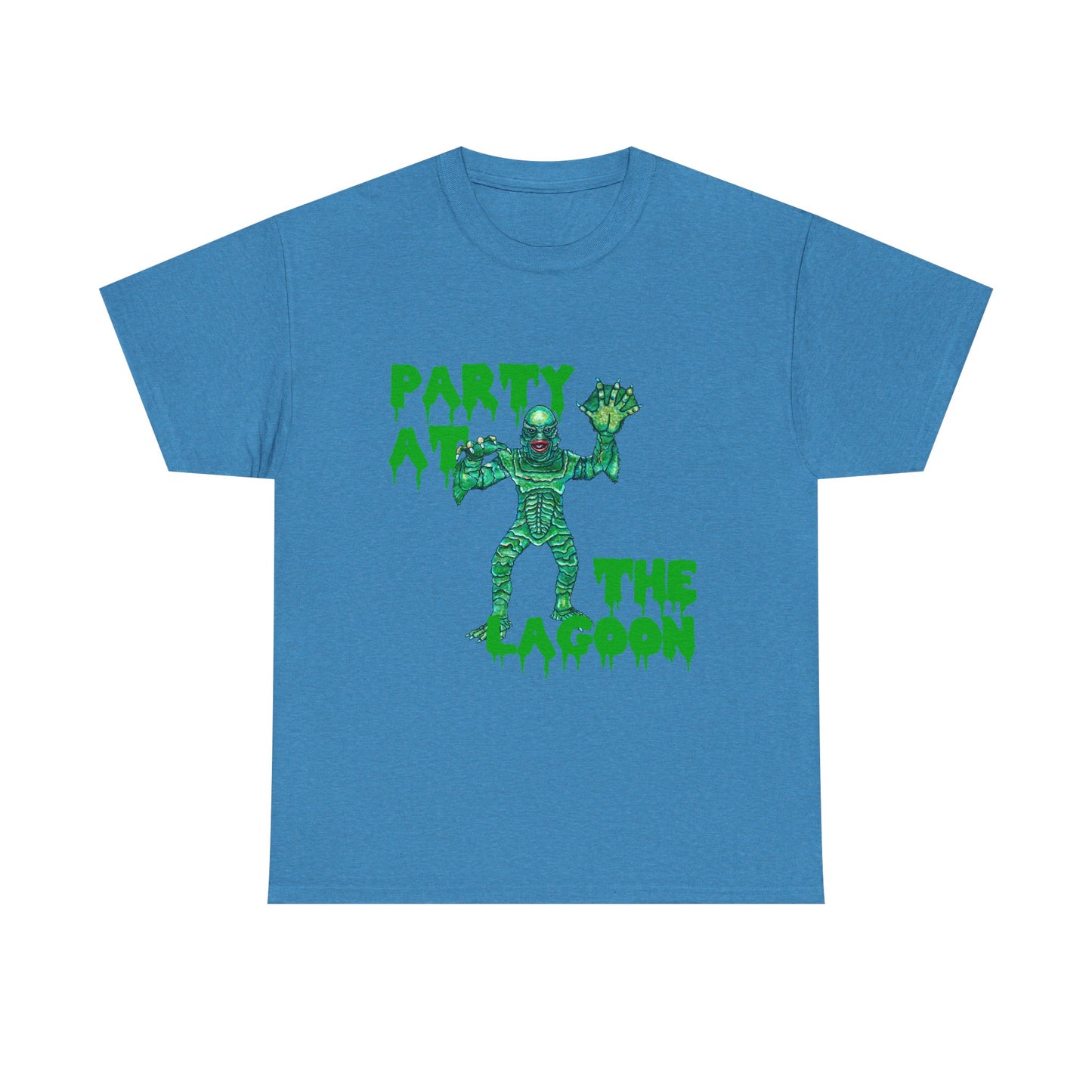 Party at the Lagoon Unisex Heavy Cotton Tee