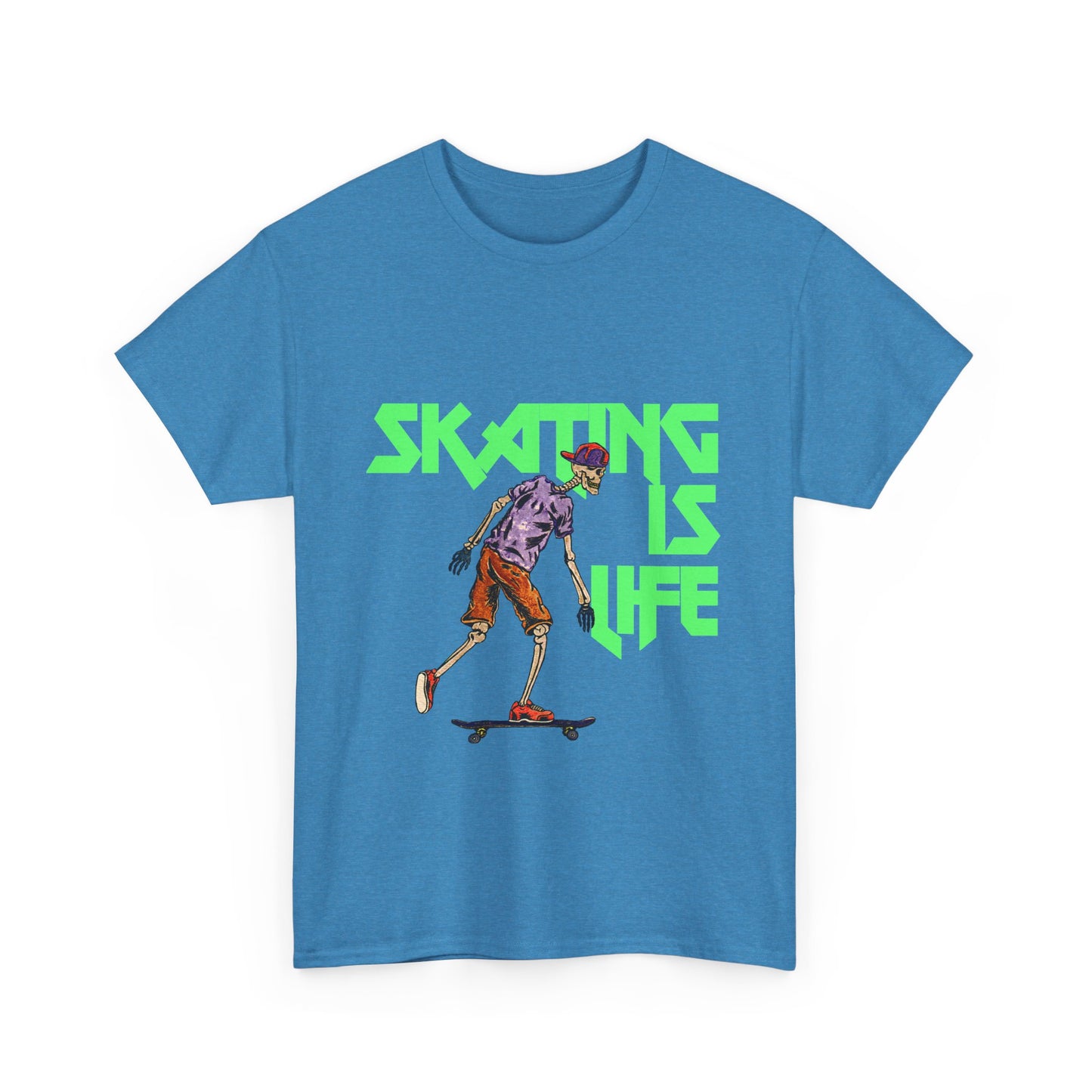 Skating is Life Unisex Heavy Cotton Tee