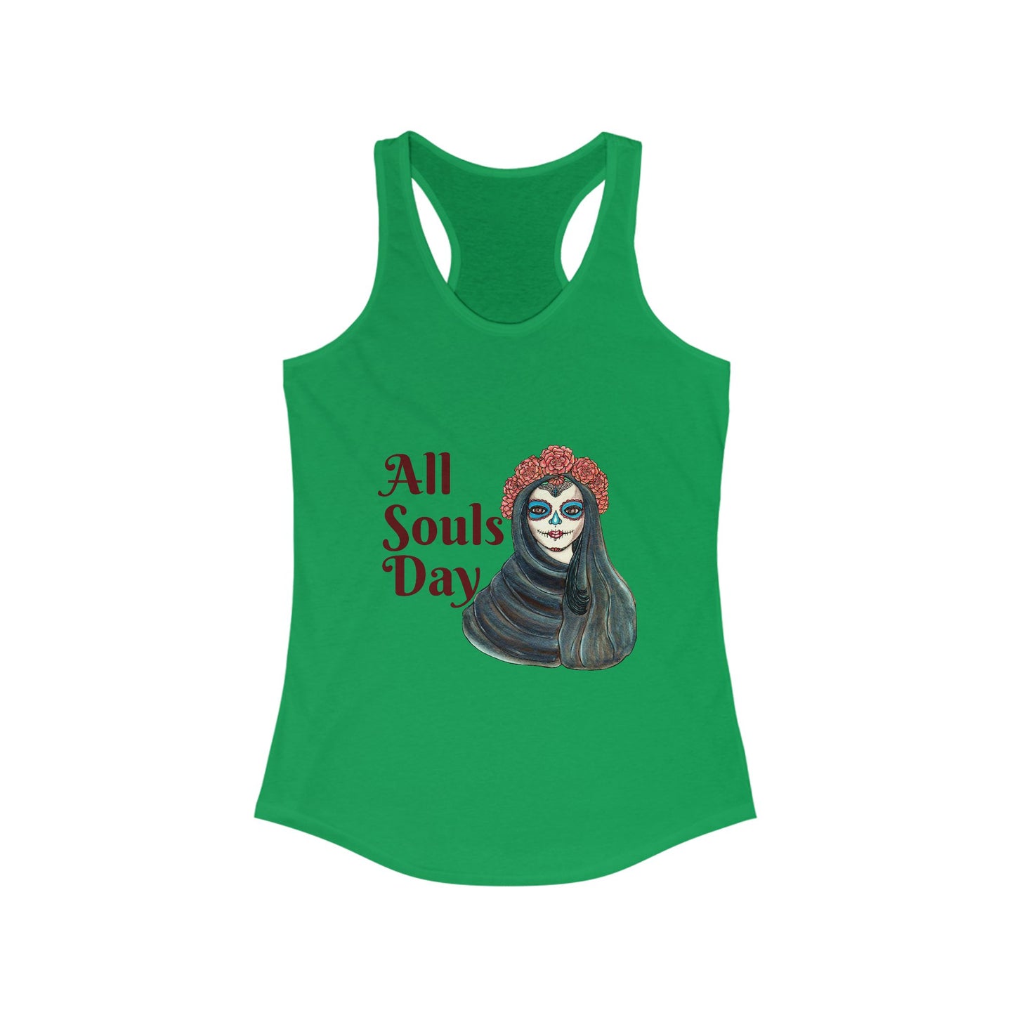 All Souls Day Women's Ideal Racerback Tank