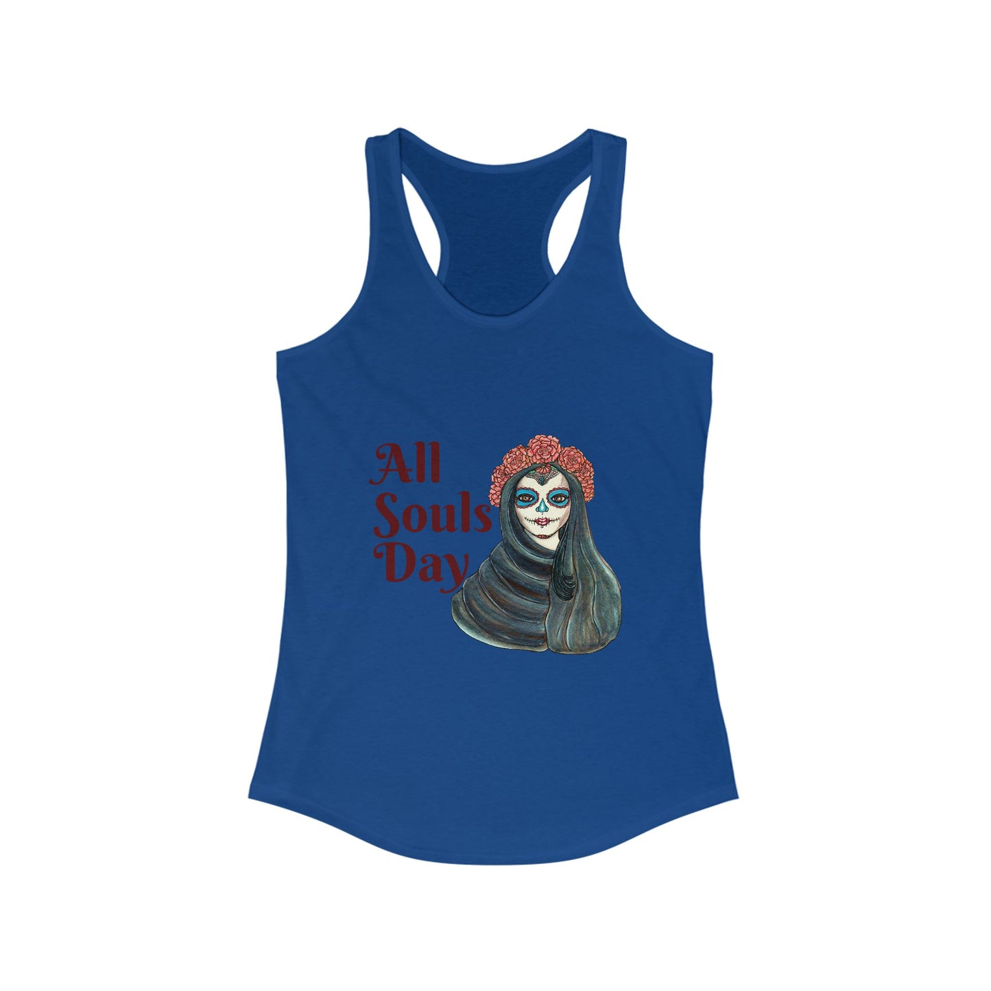 All Souls Day Women's Ideal Racerback Tank