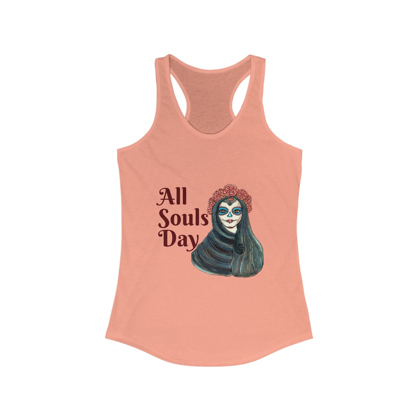 All Souls Day Women's Ideal Racerback Tank