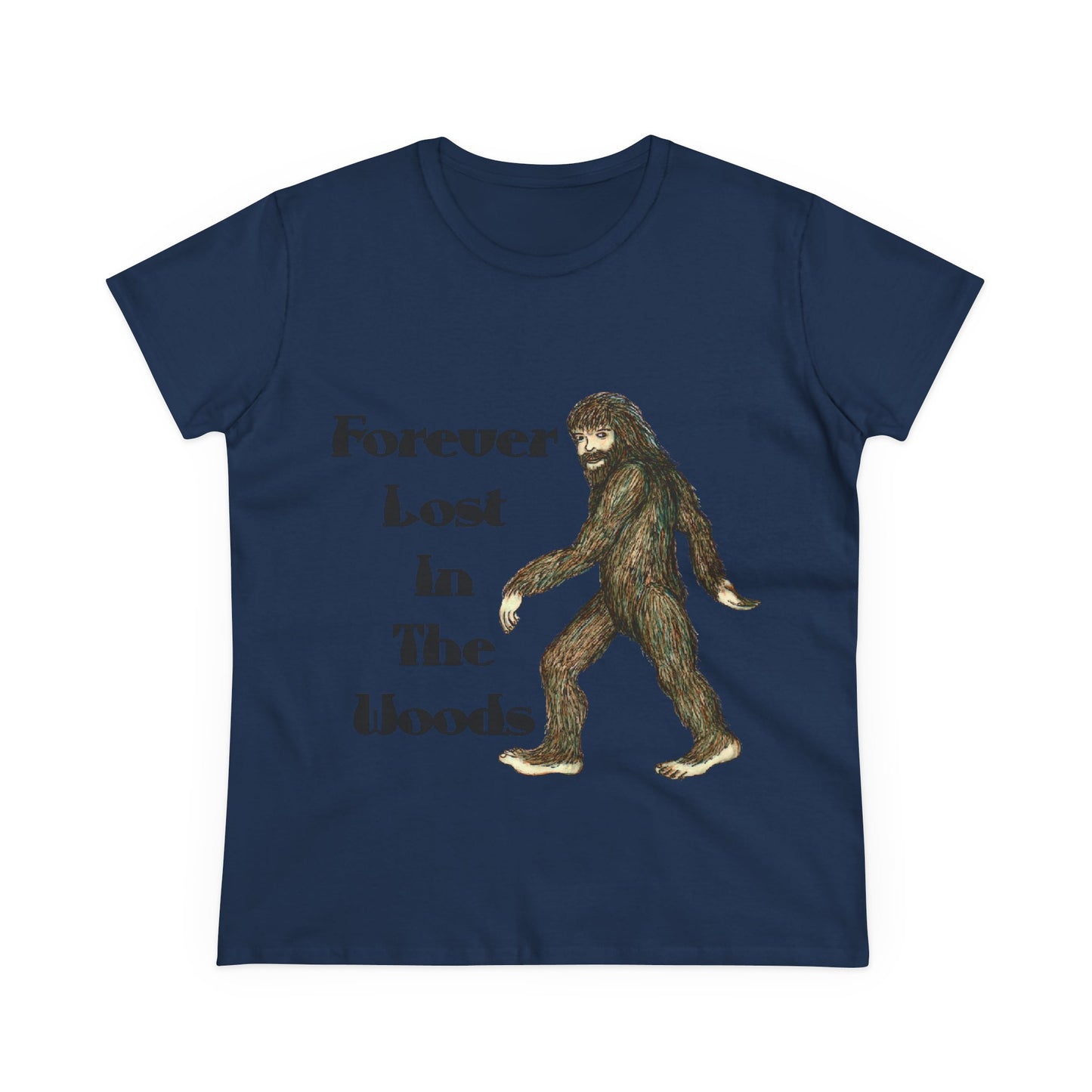 Lost in the Woods Women's Midweight Cotton Tee