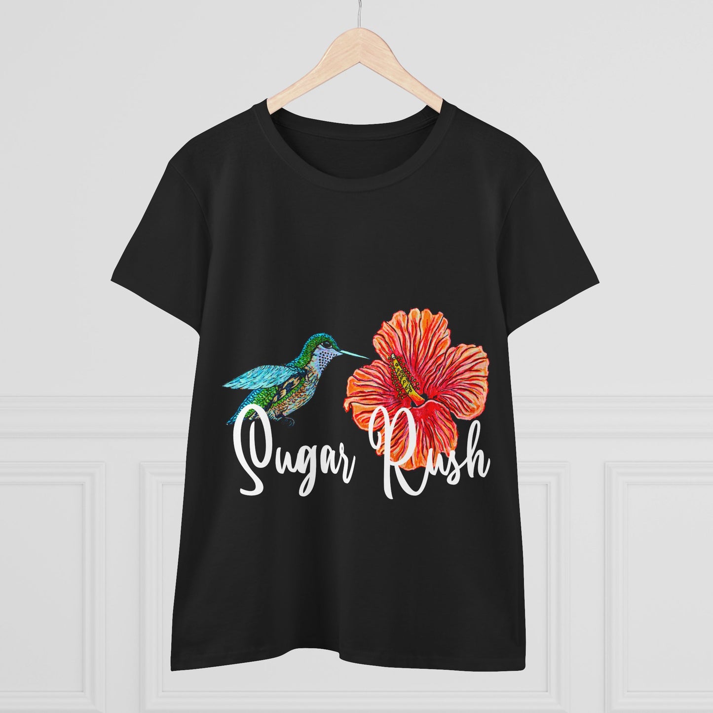 Sugar Rush Women's Midweight Cotton Tee