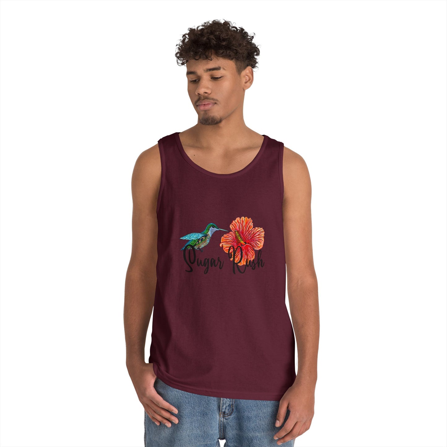 Sugar Rush Unisex Heavy Cotton Tank Top