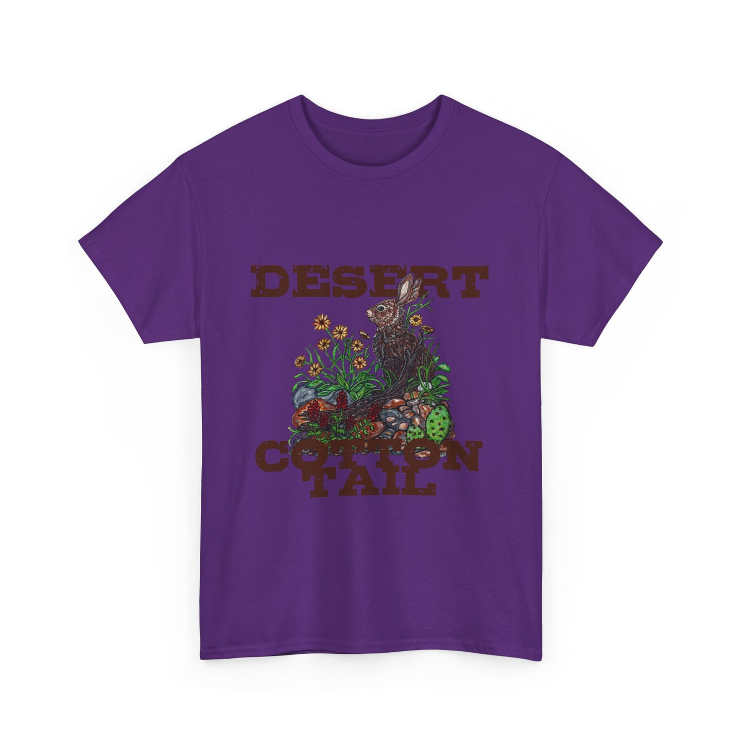 Desert Cottontail Unisex Heavy Cotton Tee