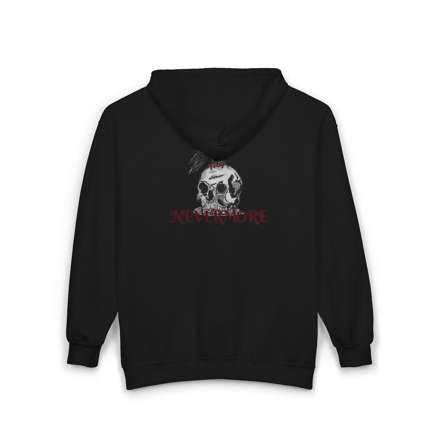 Nevermore Unisex Heavy Blend™ Full Zip Hooded Sweatshirt