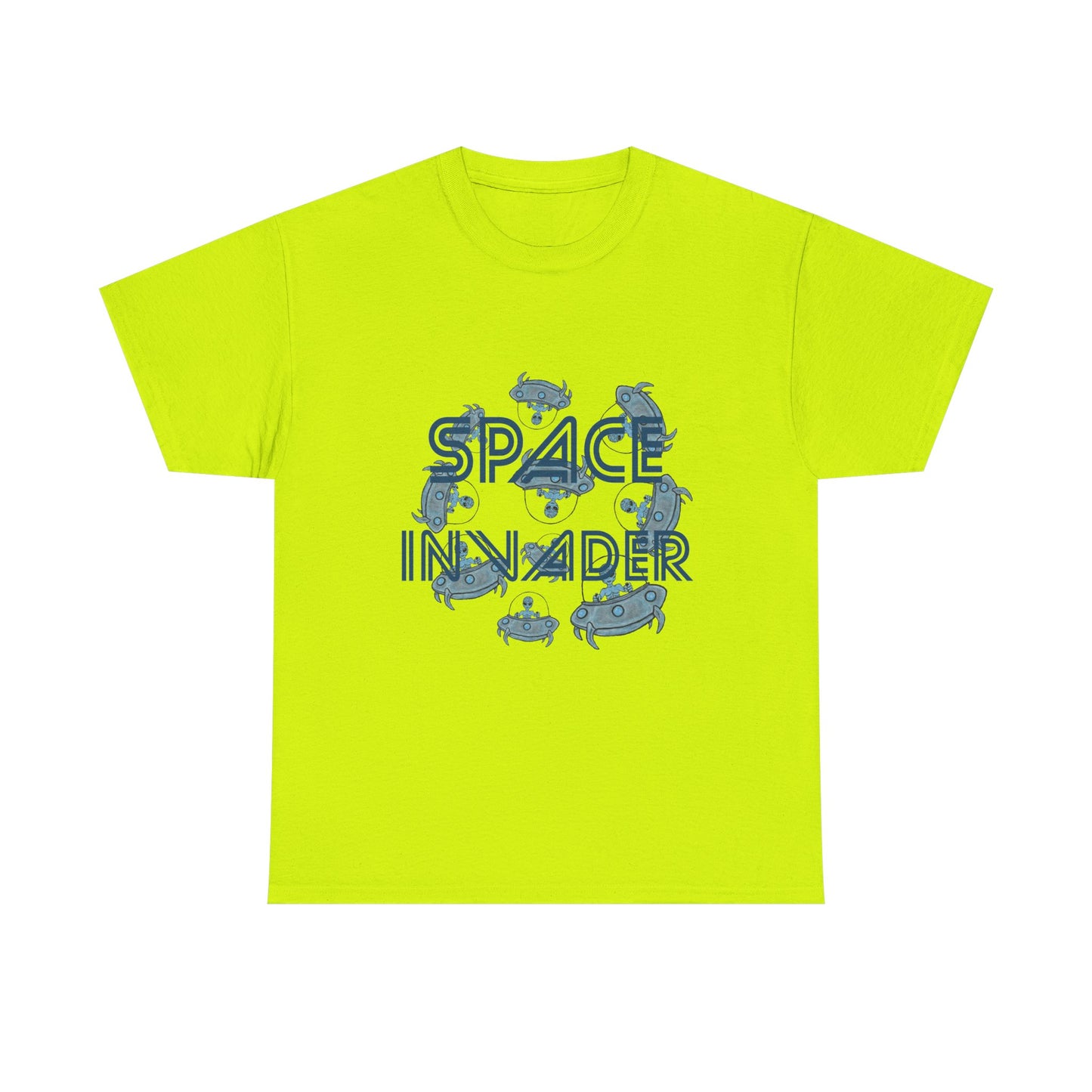 Space Invader Unisex Heavy Cotton Tee
