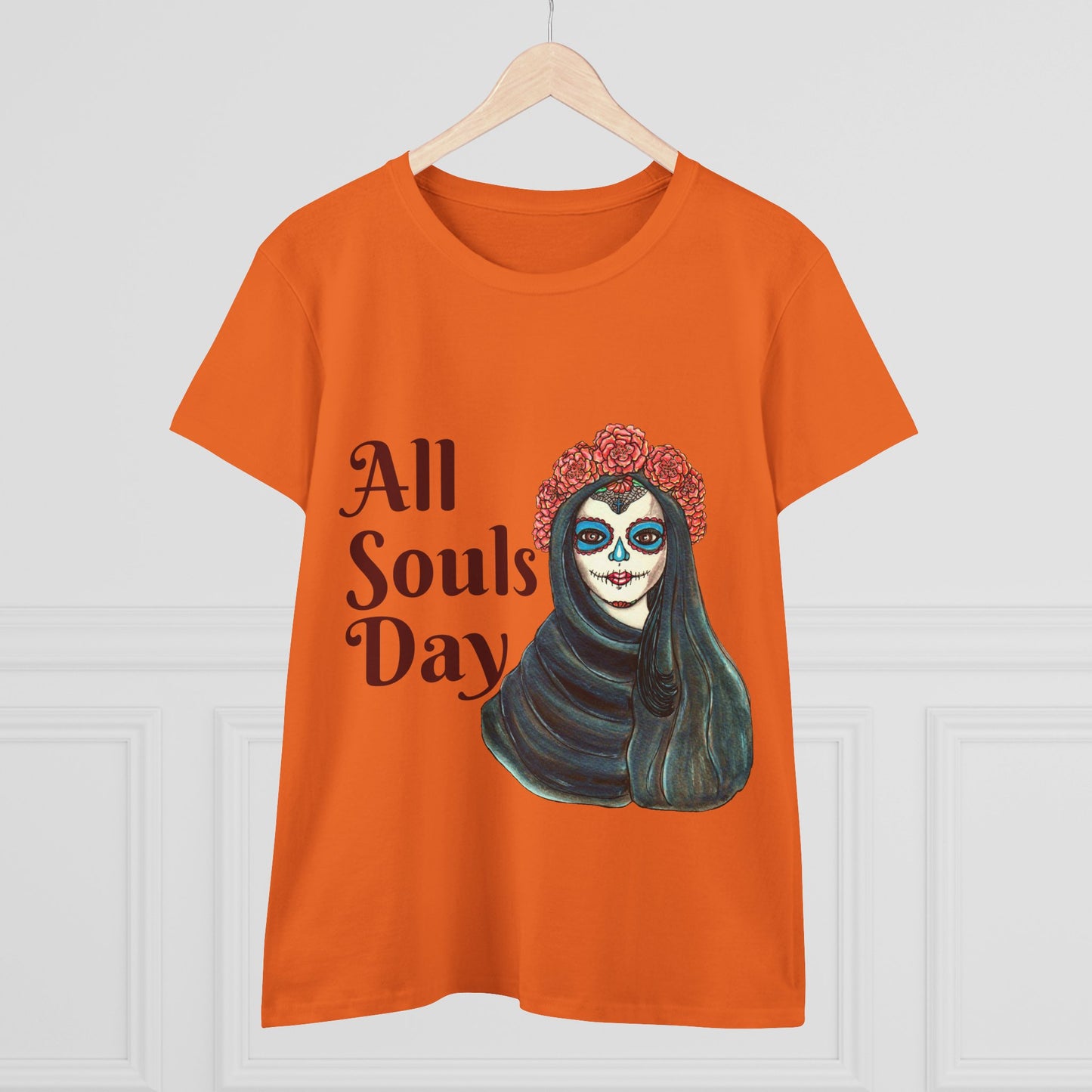 All Souls Day Women's Midweight Cotton Tee