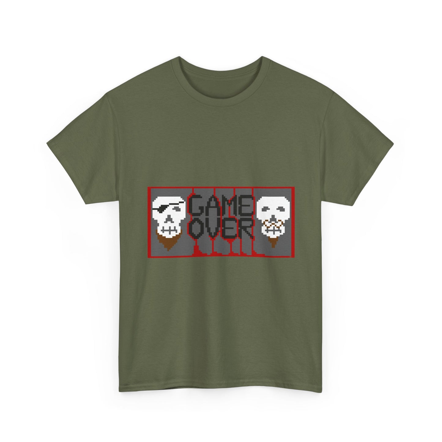 Game Over Unisex Heavy Cotton Tee