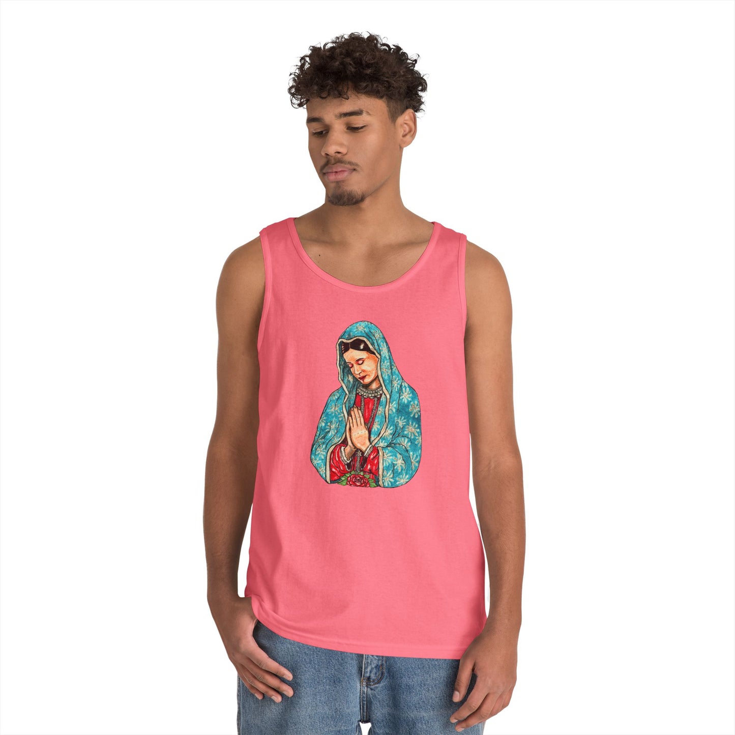 Mary Unisex Heavy Cotton Tank Top