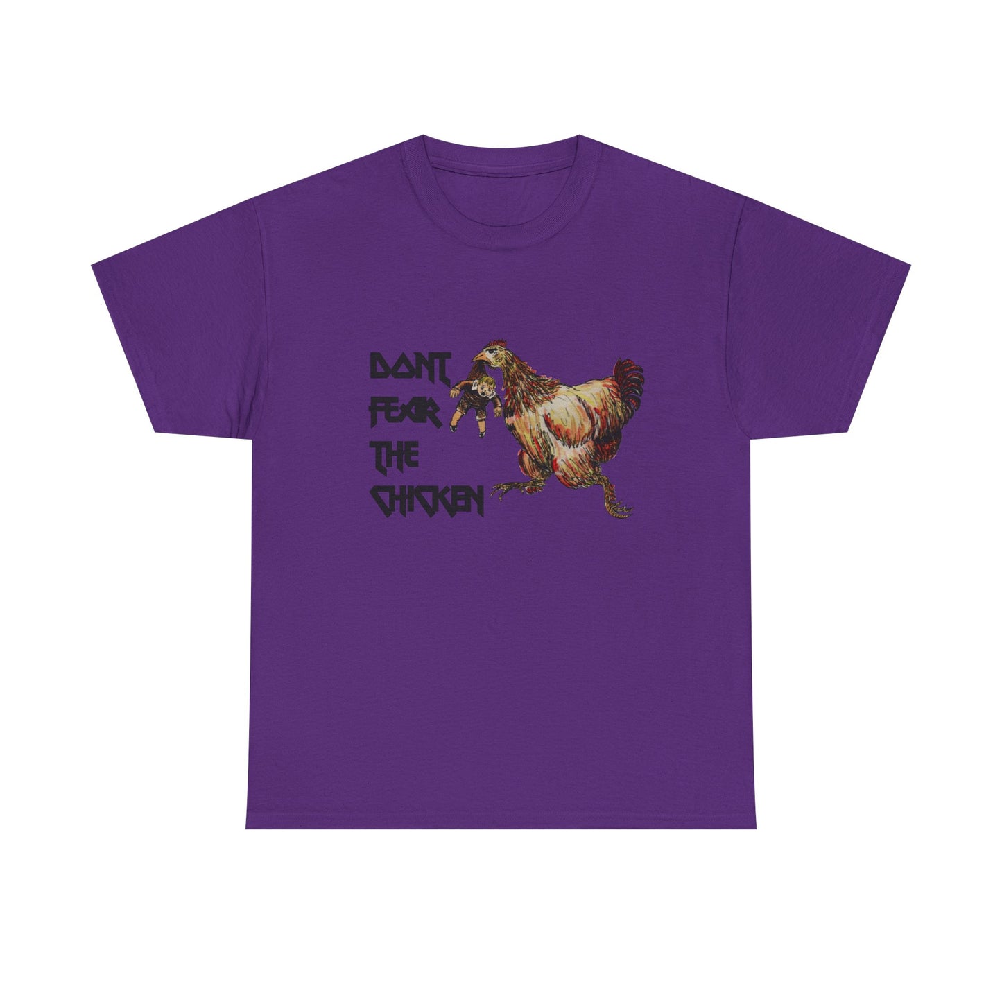 Don't Fear the Chicken Unisex Heavy Cotton Tee