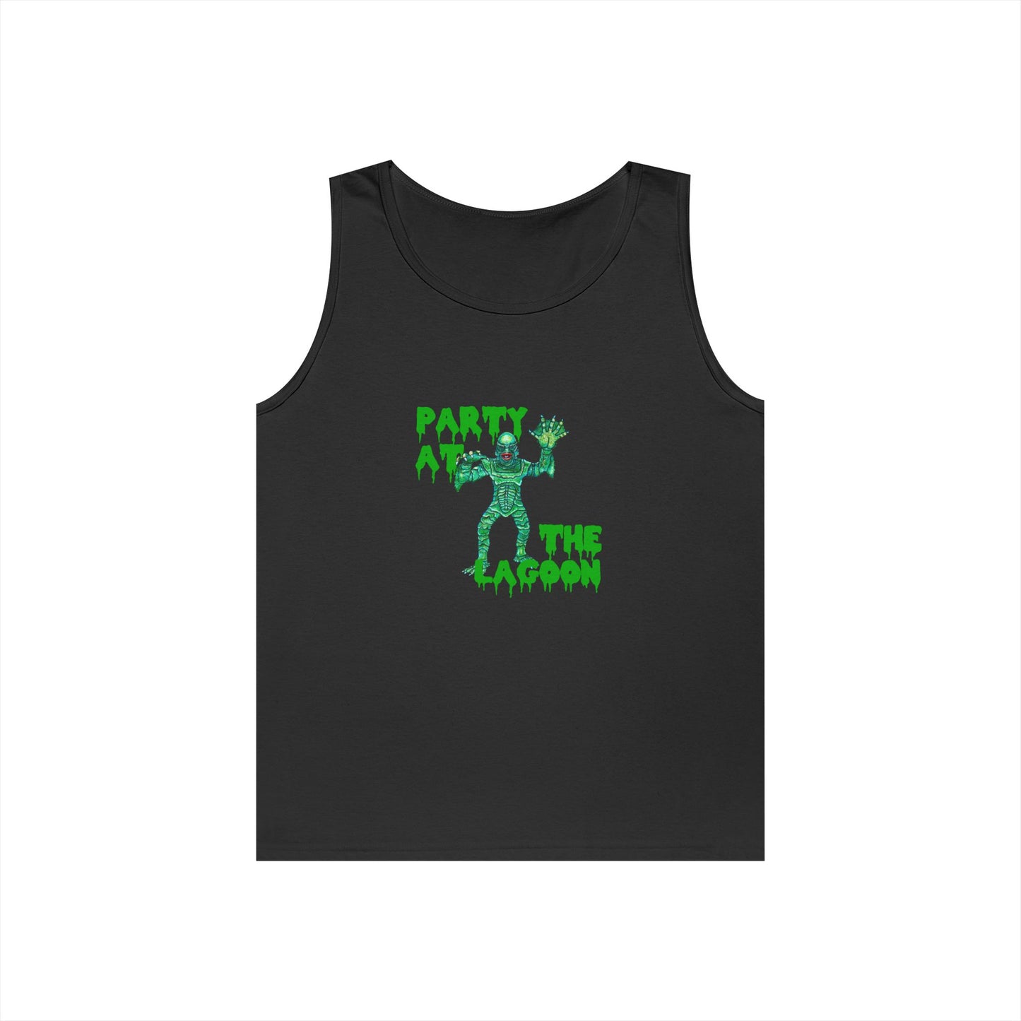 Party at the Lagoon Unisex Heavy Cotton Tank Top