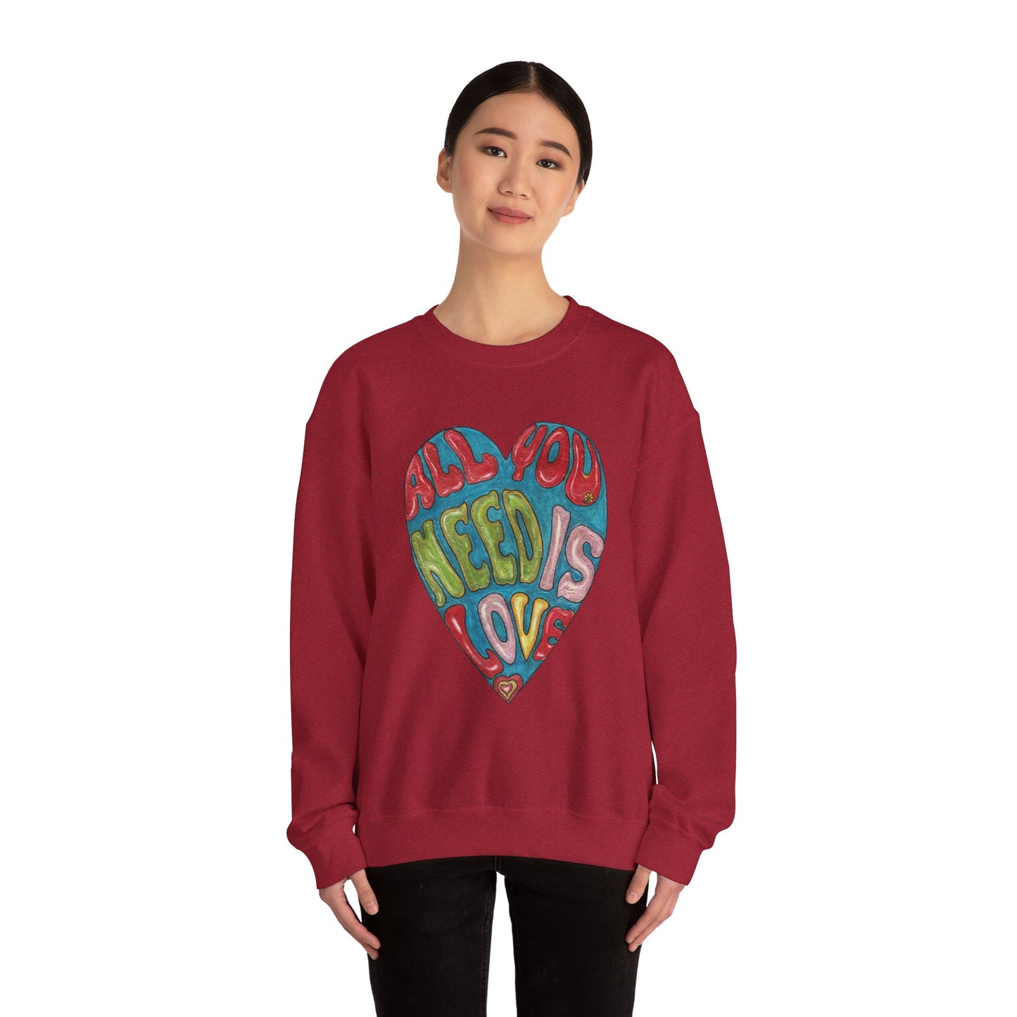 Love Unisex Heavy Blend™ Crewneck Sweatshirt