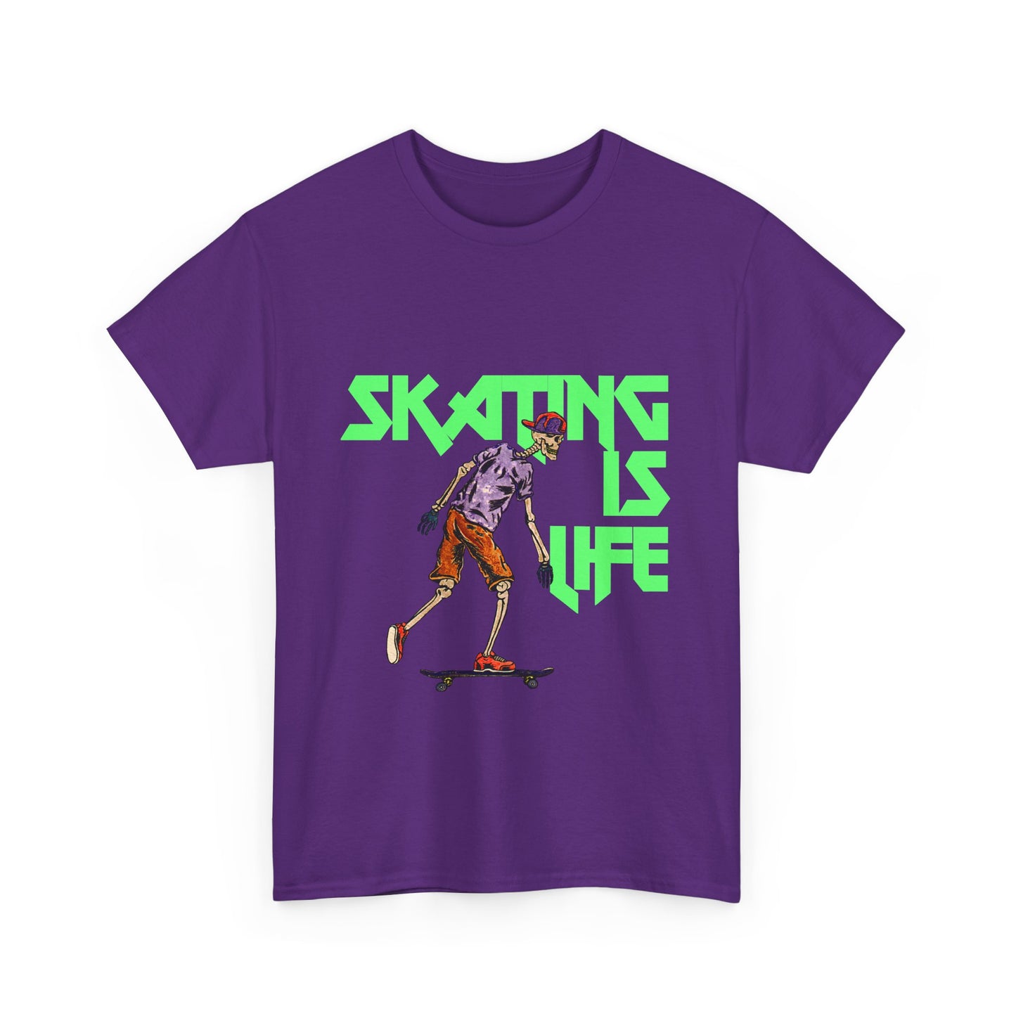 Skating is Life Unisex Heavy Cotton Tee