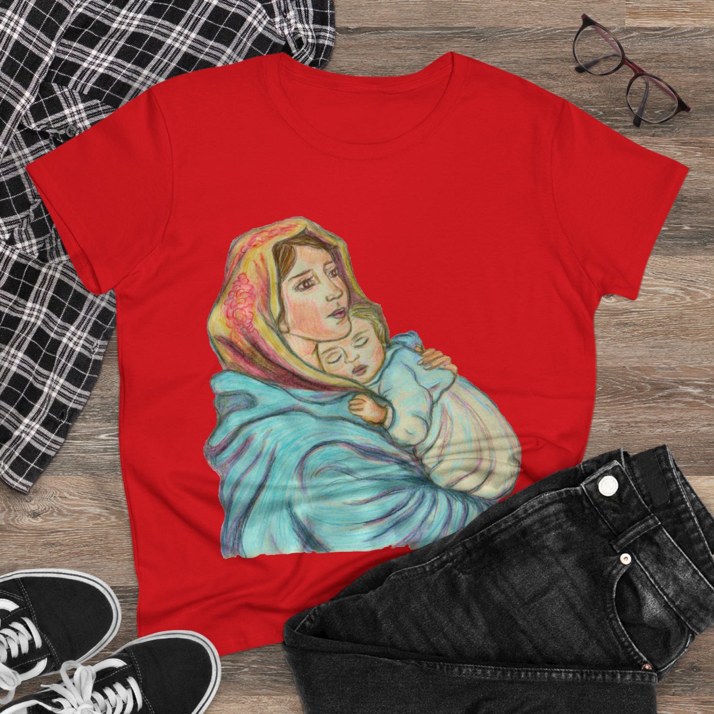 Mother and Child Women's Midweight Cotton Tee