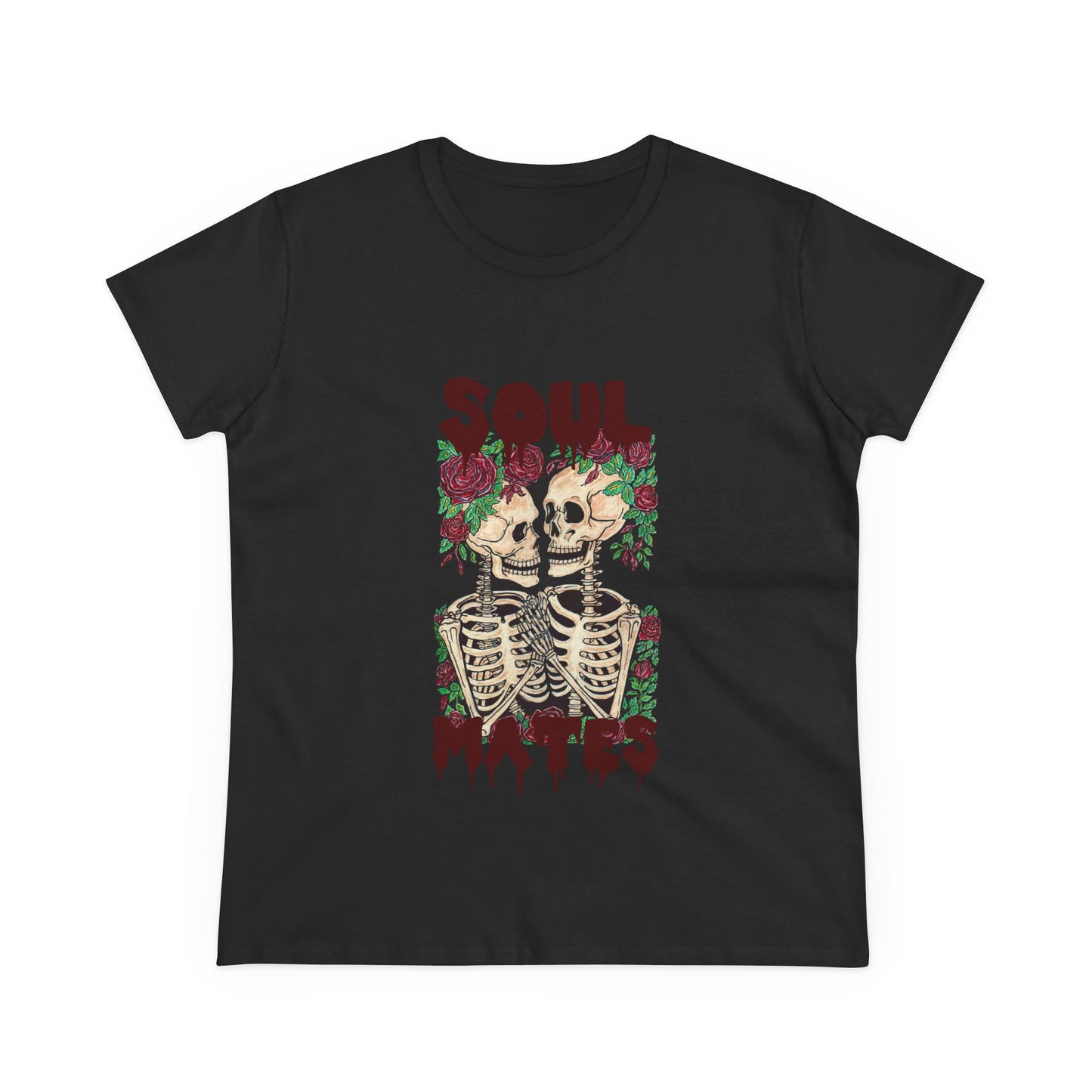 Soul Mates Women's Midweight Cotton Tee
