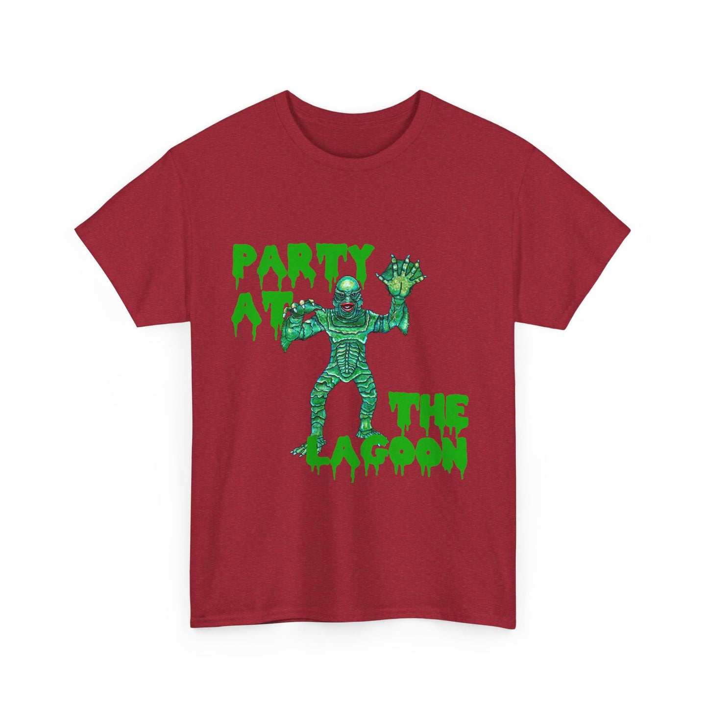 Party at the Lagoon Unisex Heavy Cotton Tee