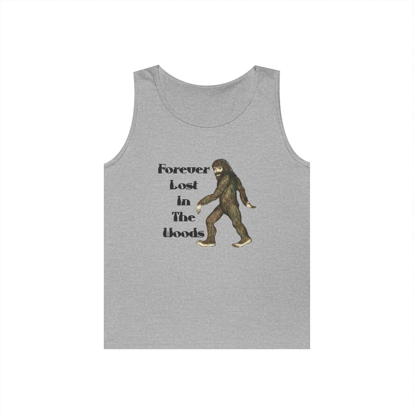 Lost in the Woods Unisex Heavy Cotton Tank Top