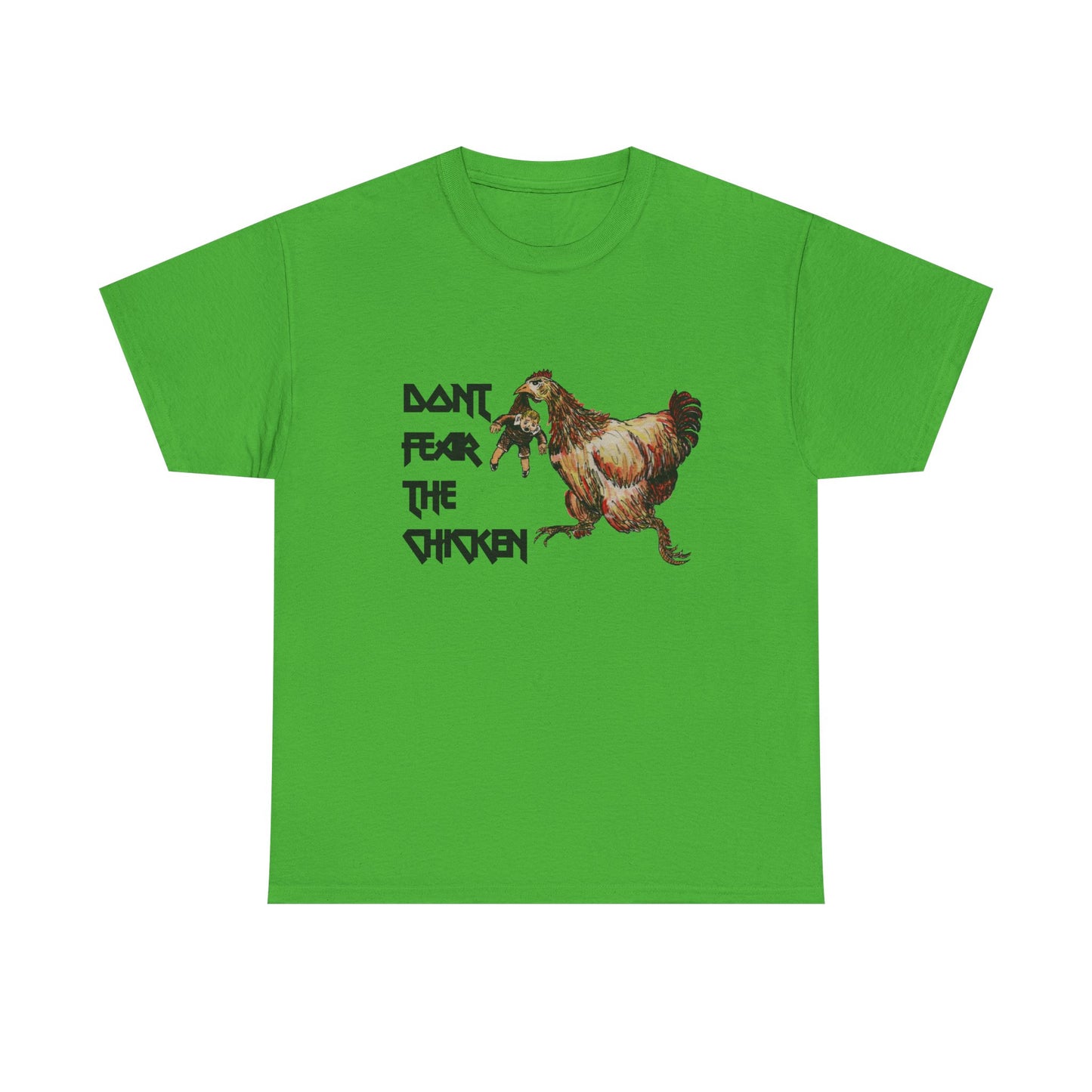 Don't Fear the Chicken Unisex Heavy Cotton Tee