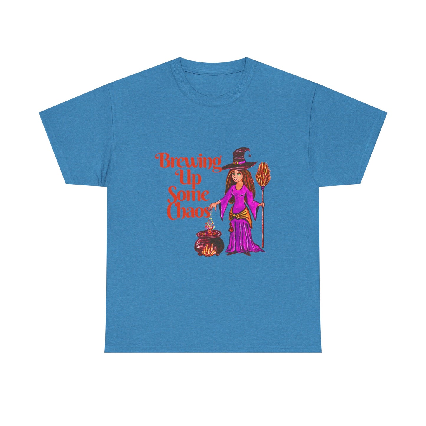 Brewing Up Some Chaos Unisex Heavy Cotton Tee
