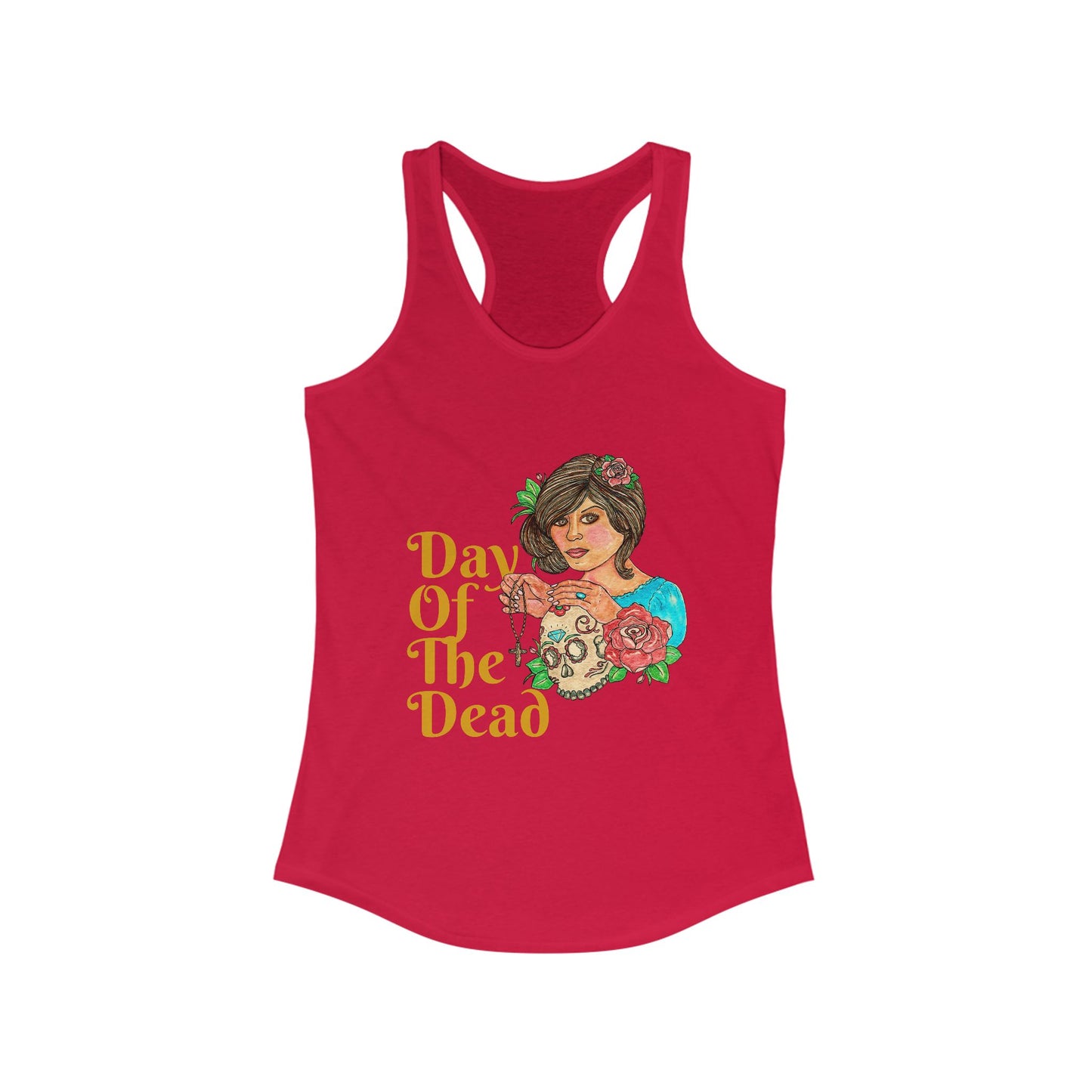 Day of the Dead Women's Ideal Racerback Tank