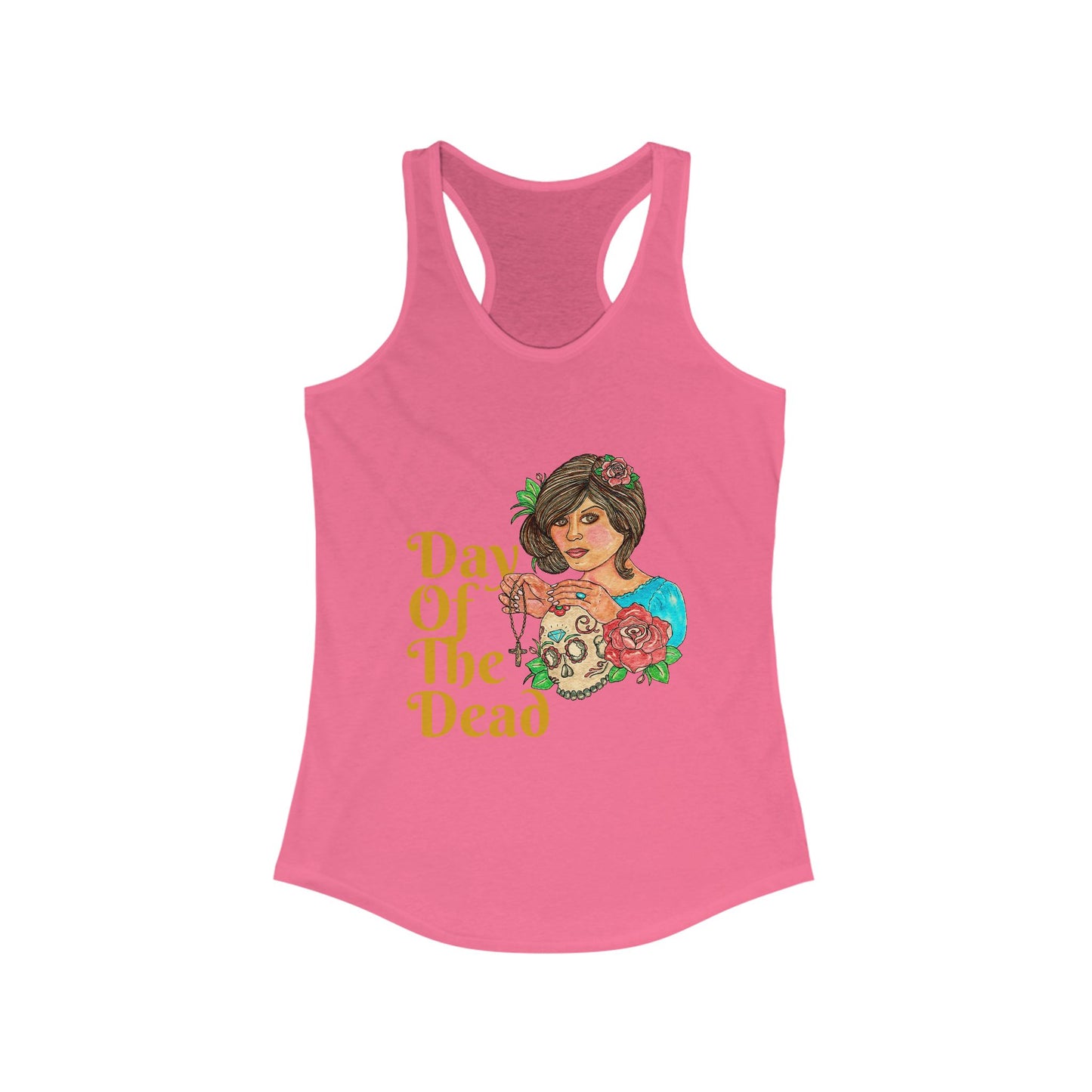 Day of the Dead Women's Ideal Racerback Tank