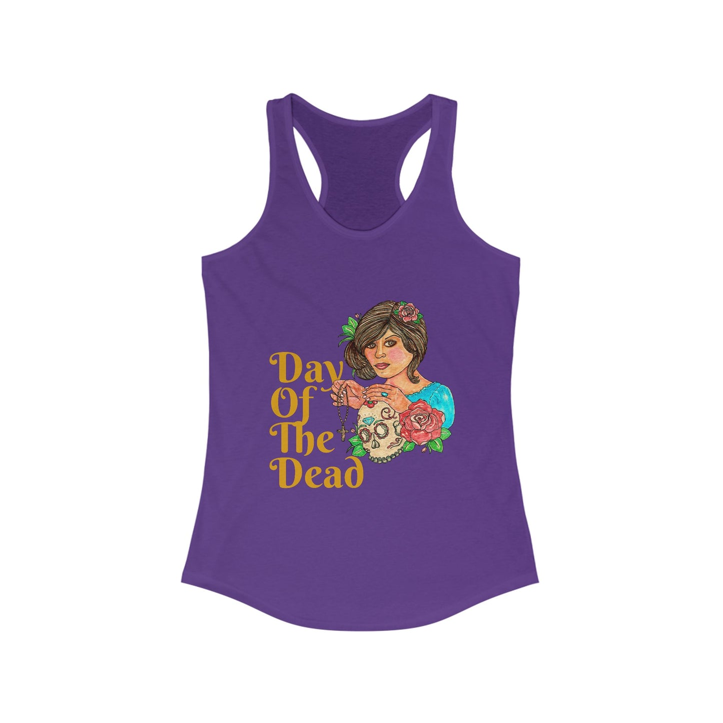 Day of the Dead Women's Ideal Racerback Tank