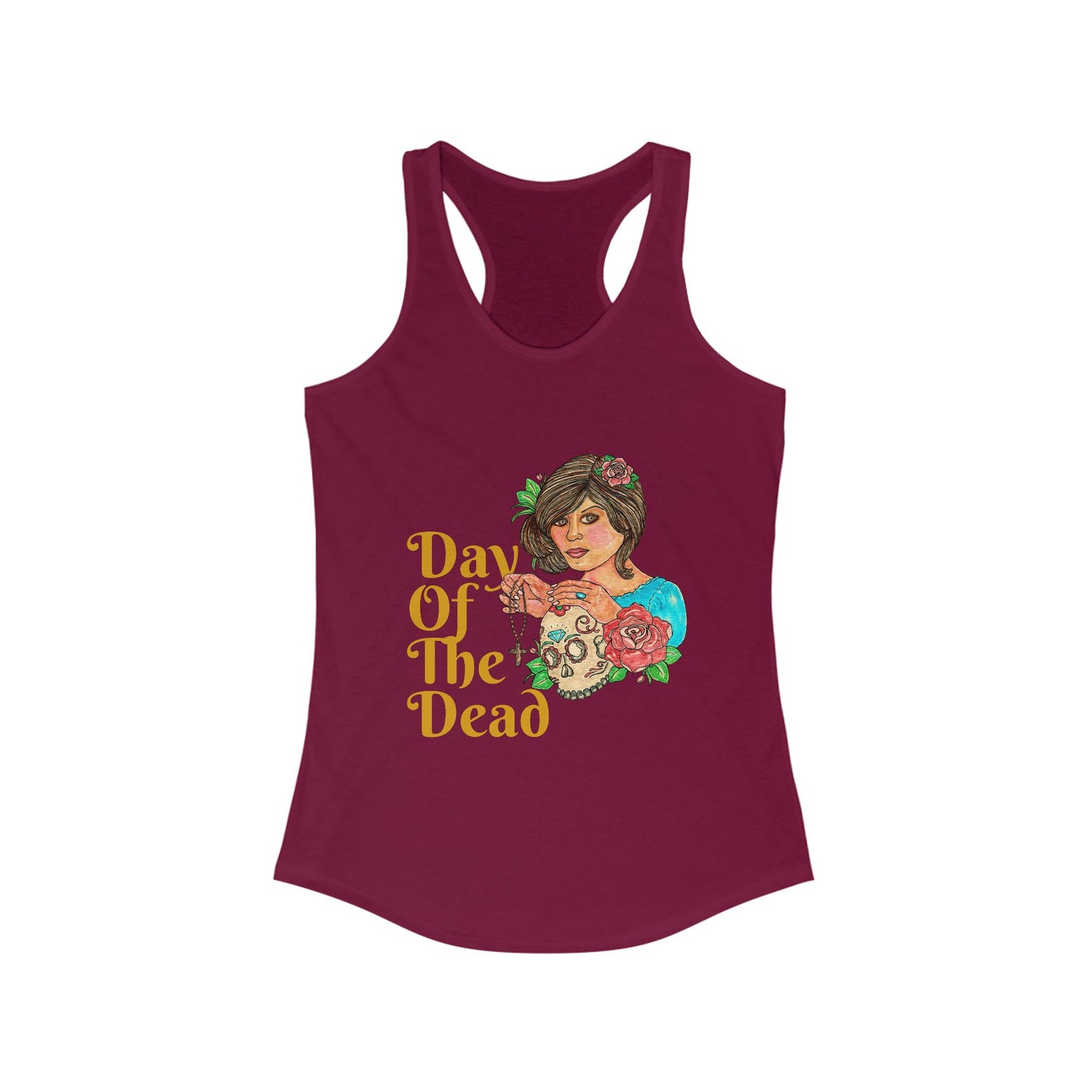Day of the Dead Women's Ideal Racerback Tank