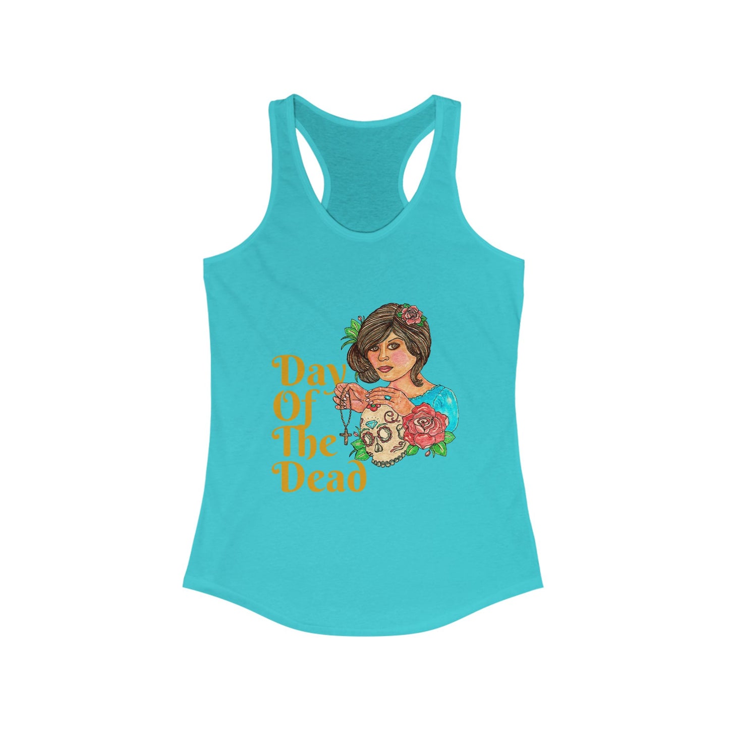 Day of the Dead Women's Ideal Racerback Tank