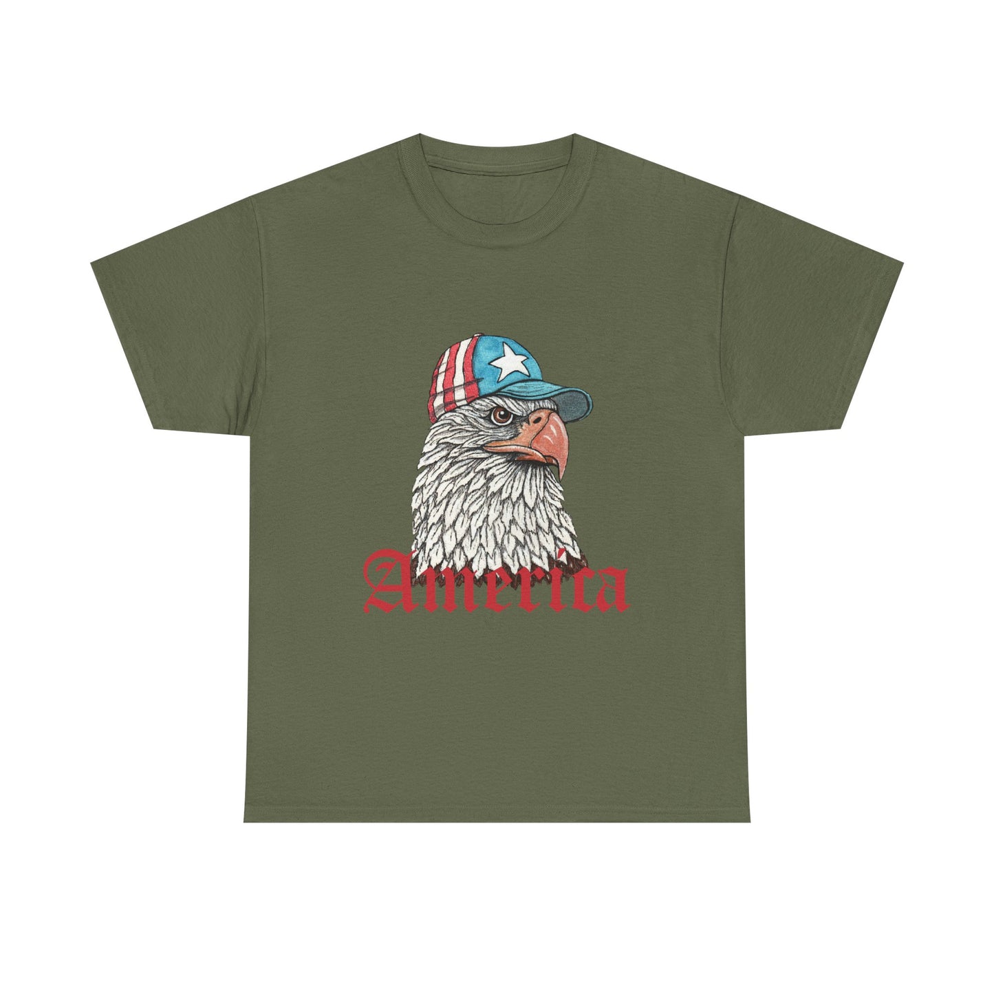Eagle America Unisex Heavy Cotton Tee
