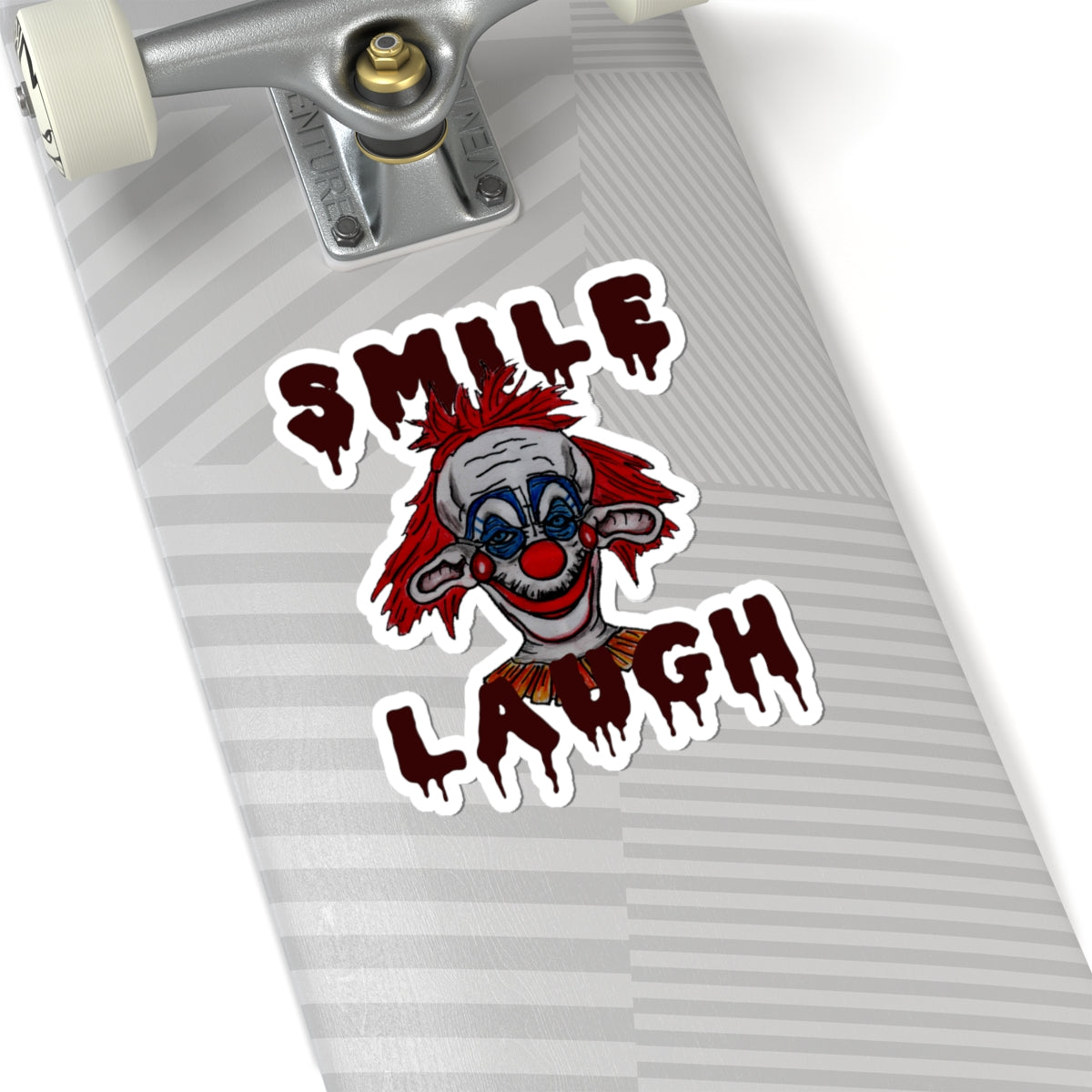 Smile Laugh Kiss-Cut Stickers
