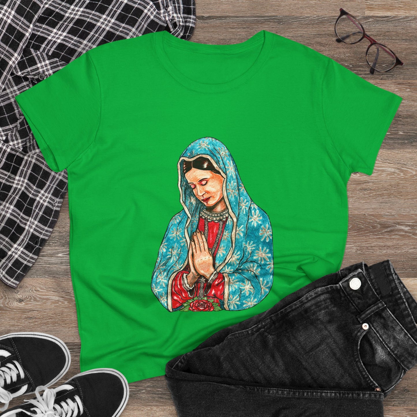 Guadalupe Women's Midweight Cotton Tee