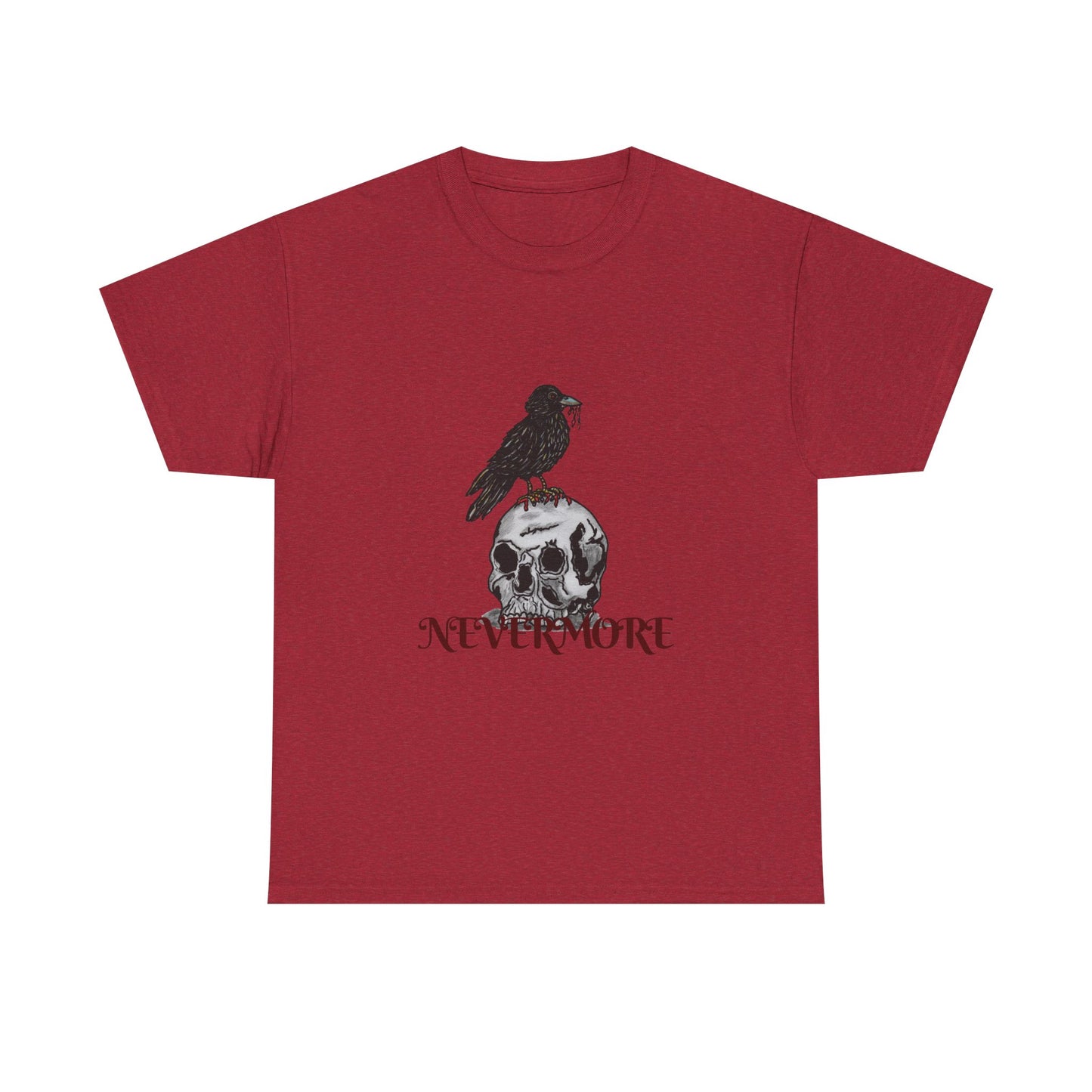 Nevermore Unisex Heavy Cotton Tee