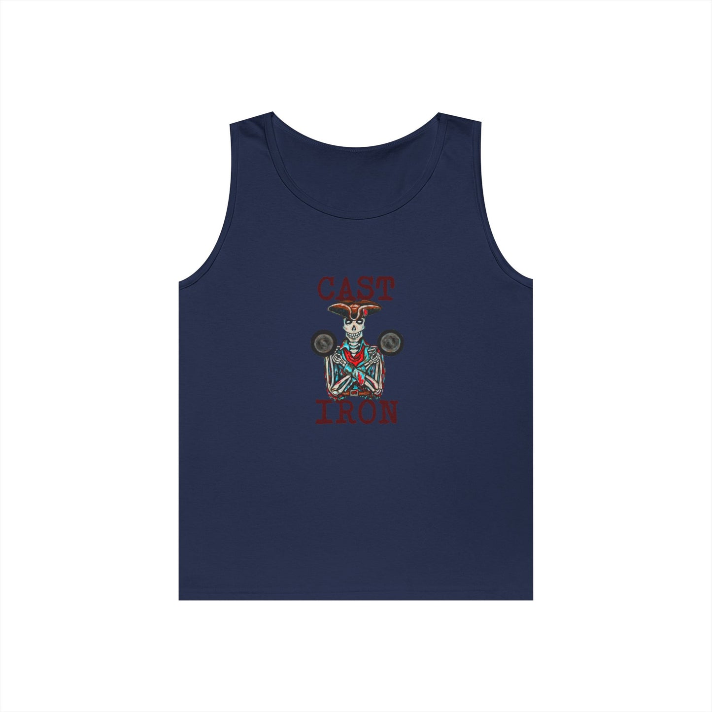 Cast Iron Unisex Heavy Cotton Tank Top