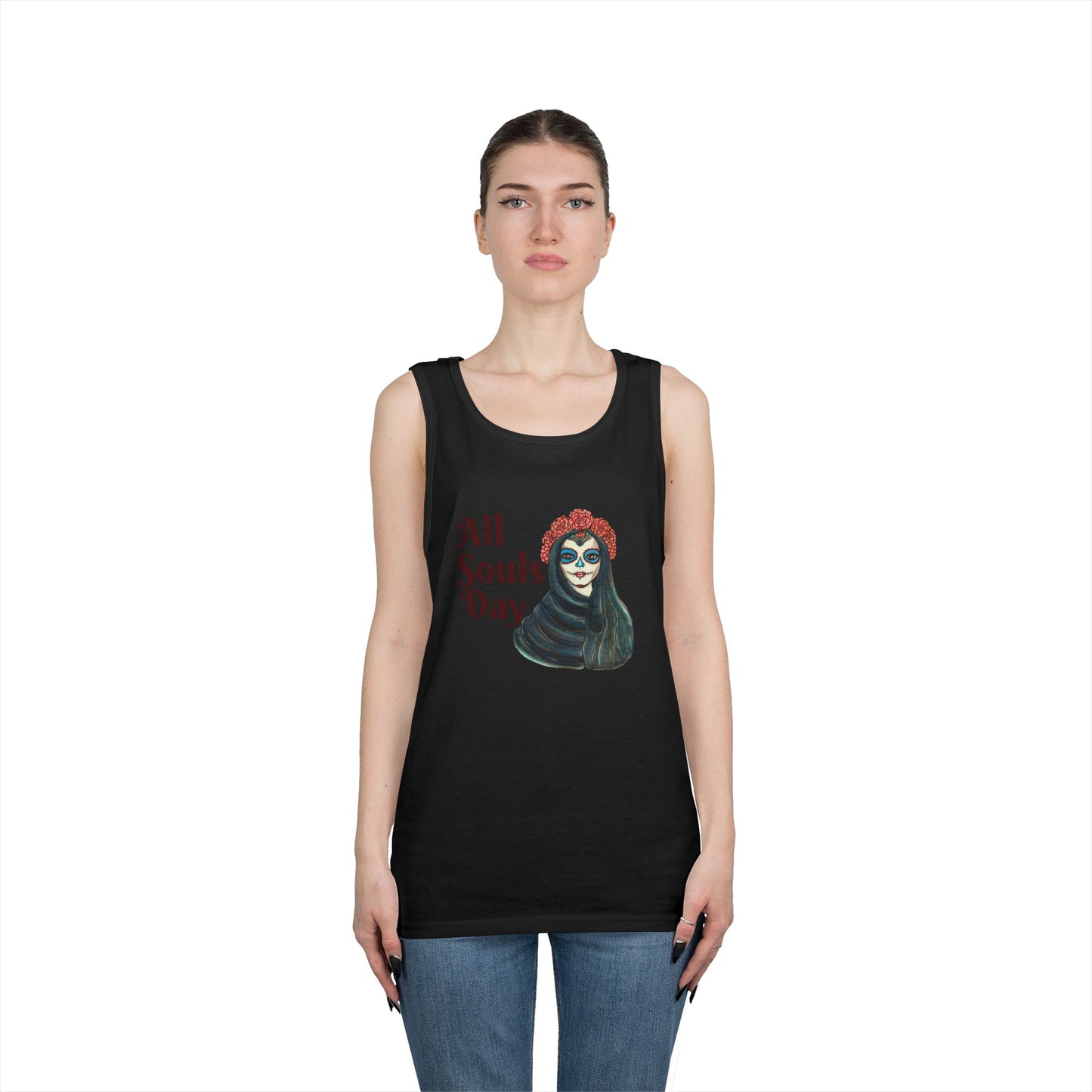 All Souls Day Unisex Heavy Cotton Tank Top
