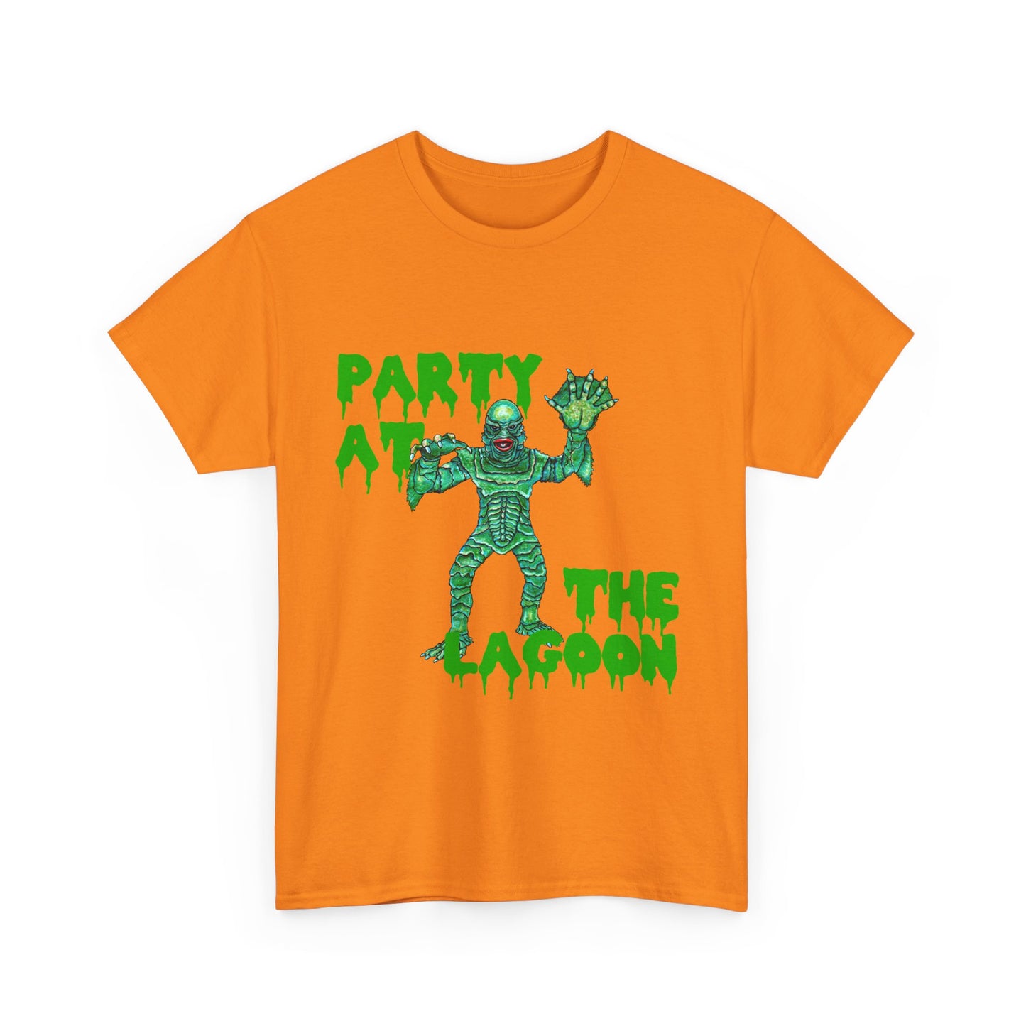Party at the Lagoon Unisex Heavy Cotton Tee