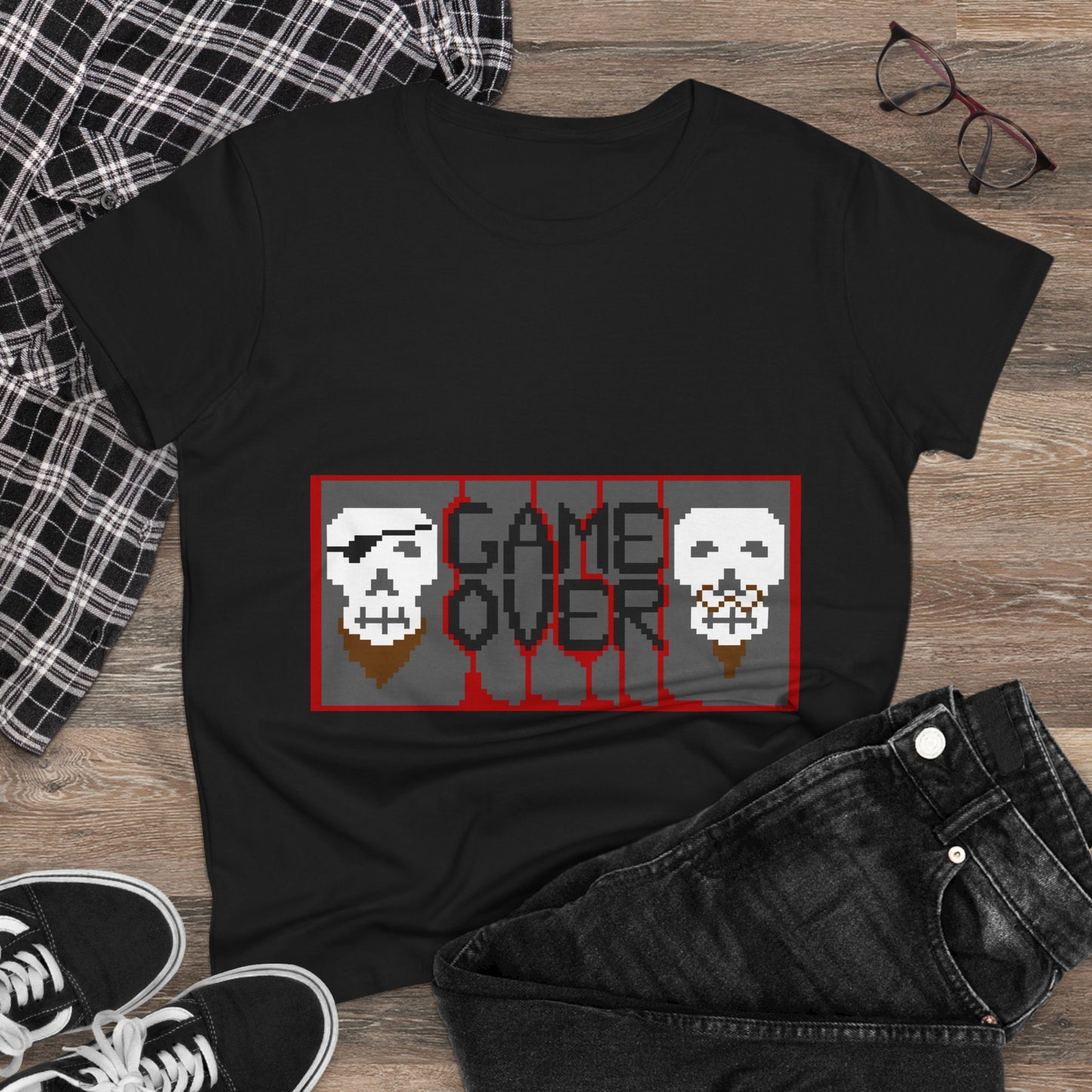 Game Over Women's Midweight Cotton Tee
